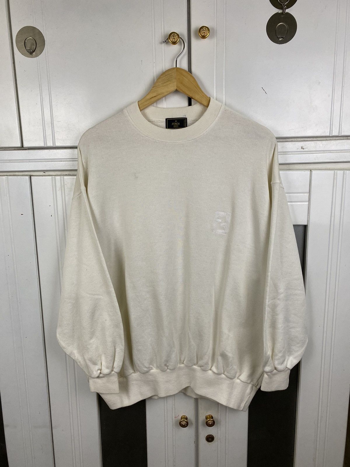 Fendi Fendi Double F Sweatshirt Size US M / EU 48-50 / 2 - 1 Thumbnail