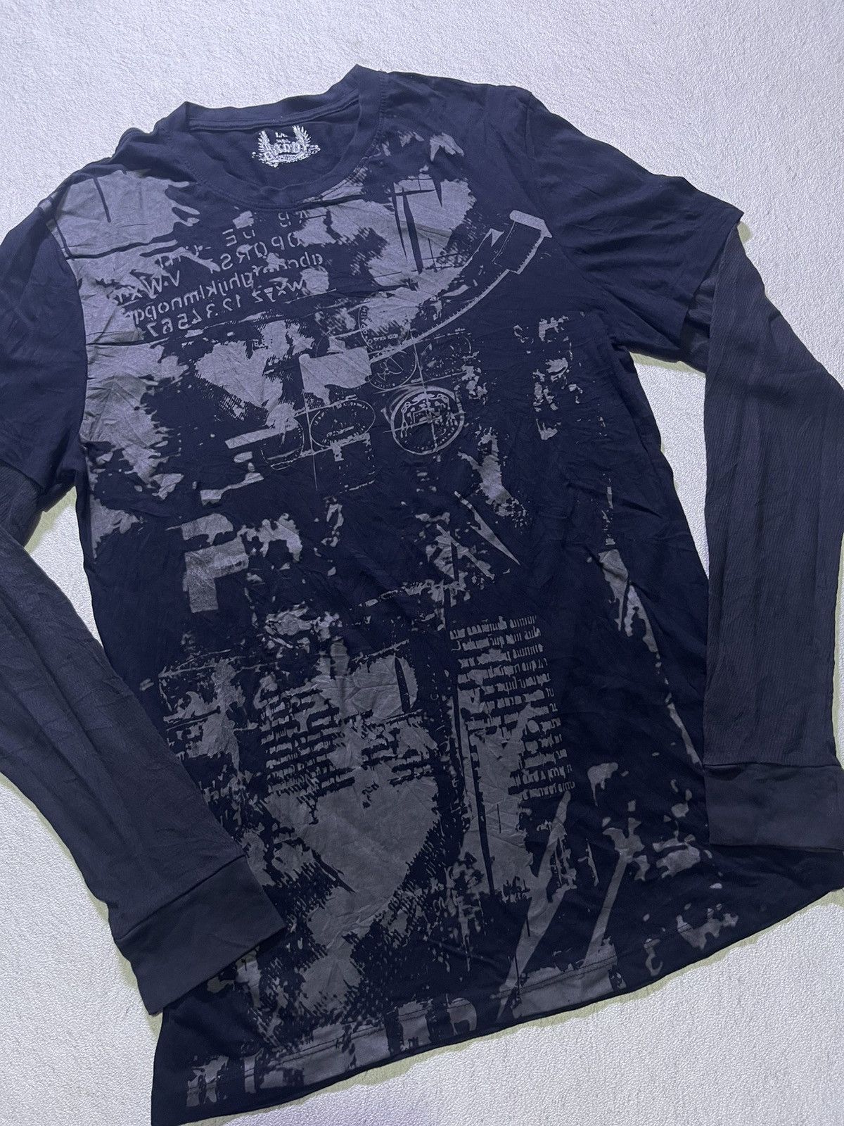 Japanese Brand Y2K BRODY long sleeve tshirt Size US M / EU 48-50 / 2 - 2 Thumbnail