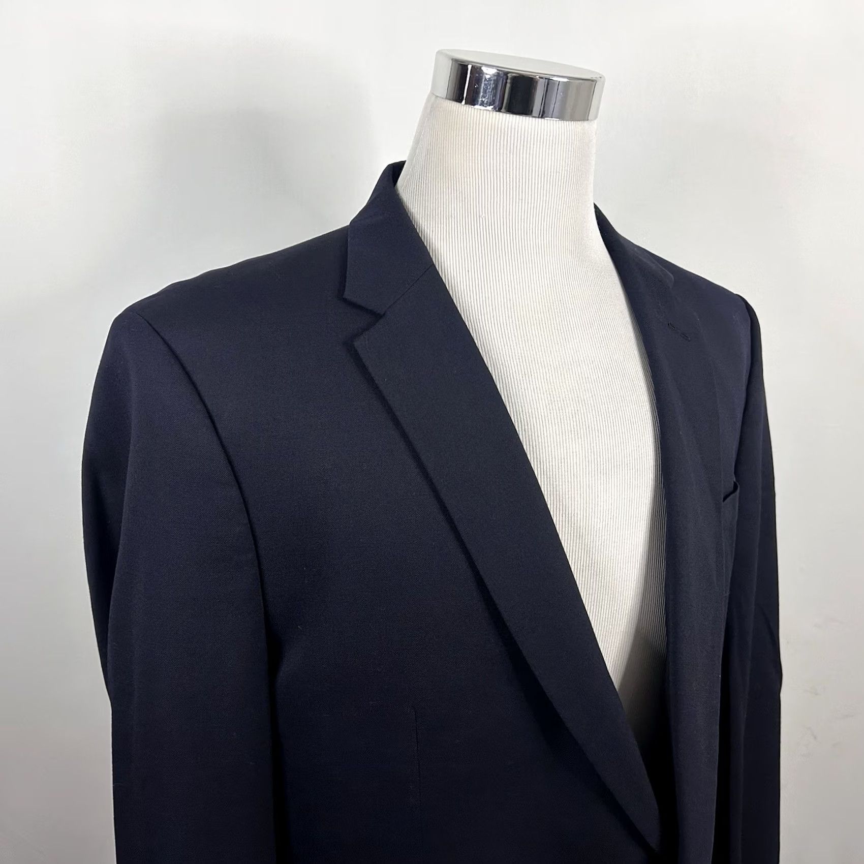Tommy Hilfiger Tommy Hilfiger Sport Coat 48XL Wool Midnight Blue Two-Button Double-Vented JACKET Mens Regular 48 Blue Wool Sport Coat 100% Wool Tigers? Size US XS / EU 42 / 0 - 2 Thumbnail