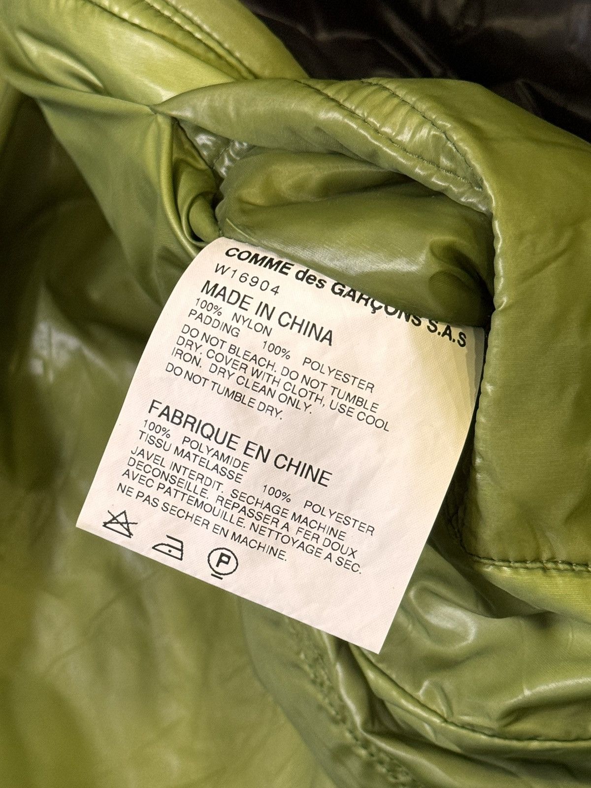 Comme des Garcons Cdg - Reversible Nylon Jacket - Black&Green Cw Size US L / EU 52-54 / 3 - 13 Thumbnail