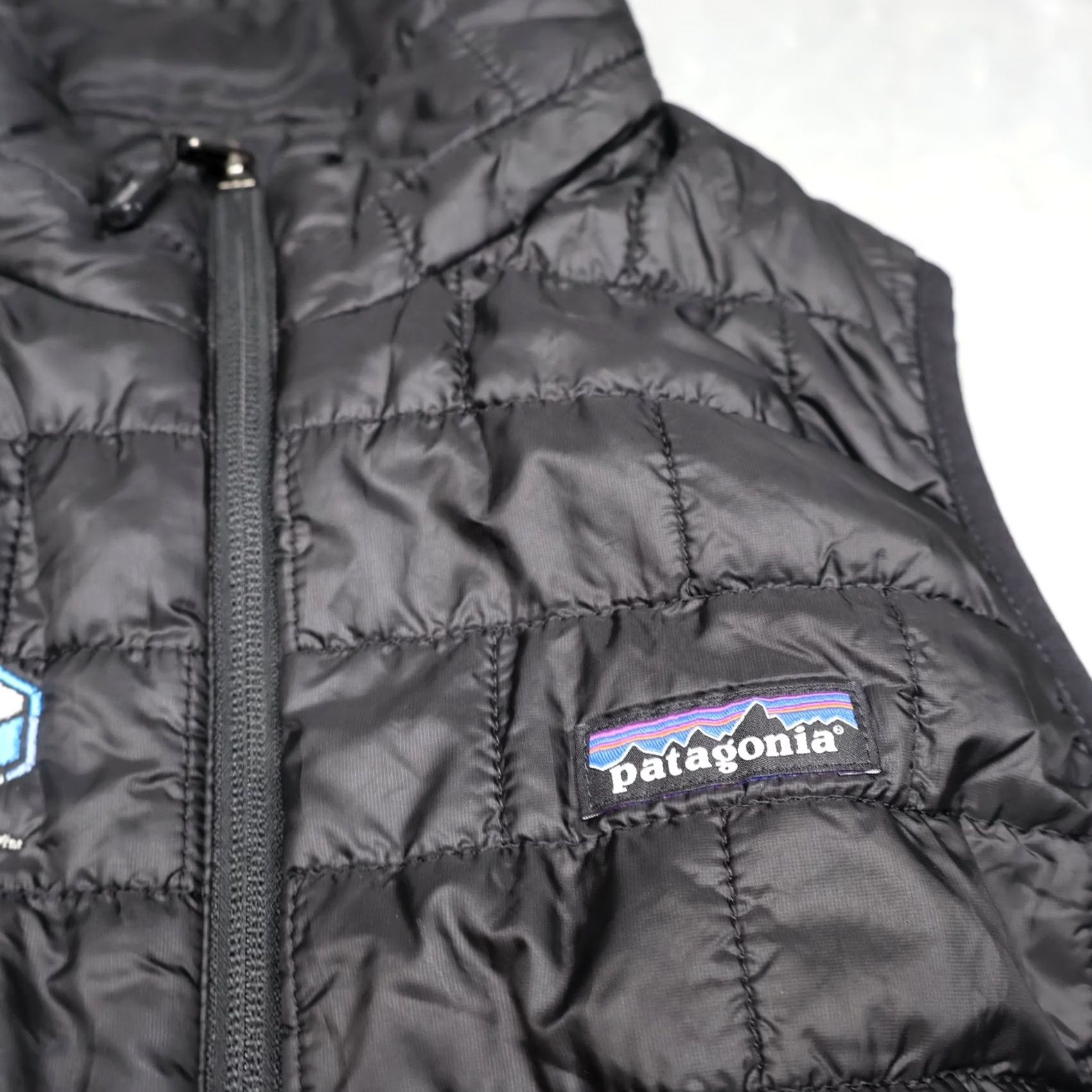 Patagonia Patagonia Nano Puff Vest Women M Black Quilted Primaloft Zip Logo All Seasons Sleeveless Size M / US 6-8 / IT 42-44 - 3 Thumbnail