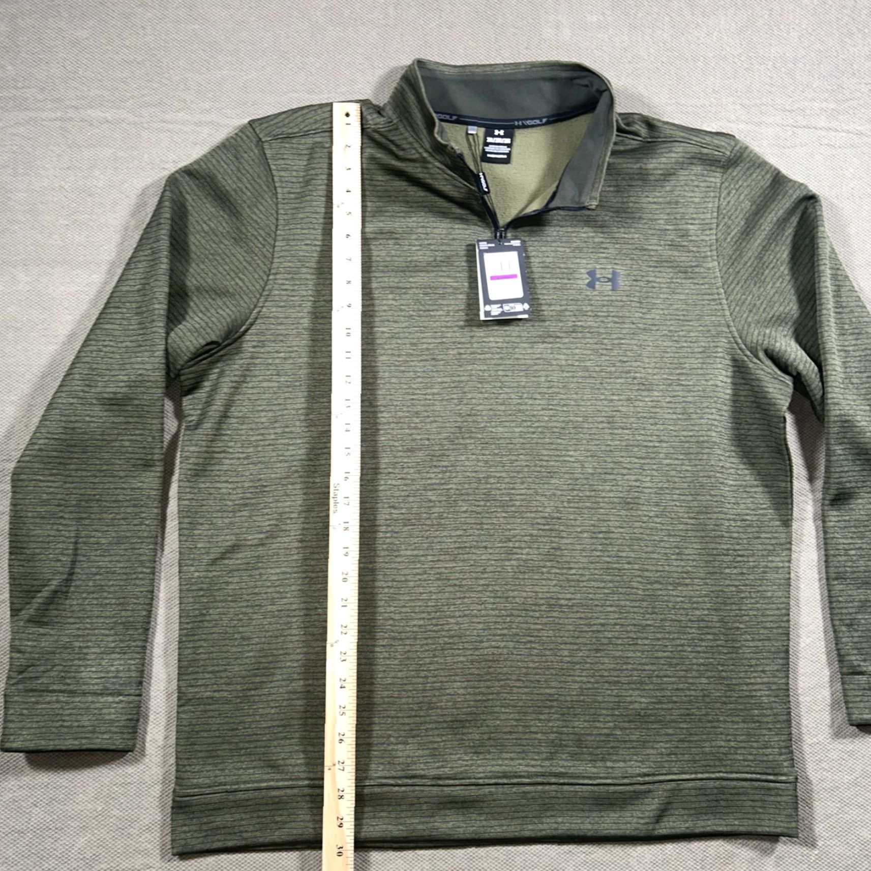 Under Armour Under Armour Golf Sweater Mens XXL UA Storm Sweaterfleece 1/4 Zip Golf Loose Size US XXL / EU 58 / 5 - 7 Thumbnail