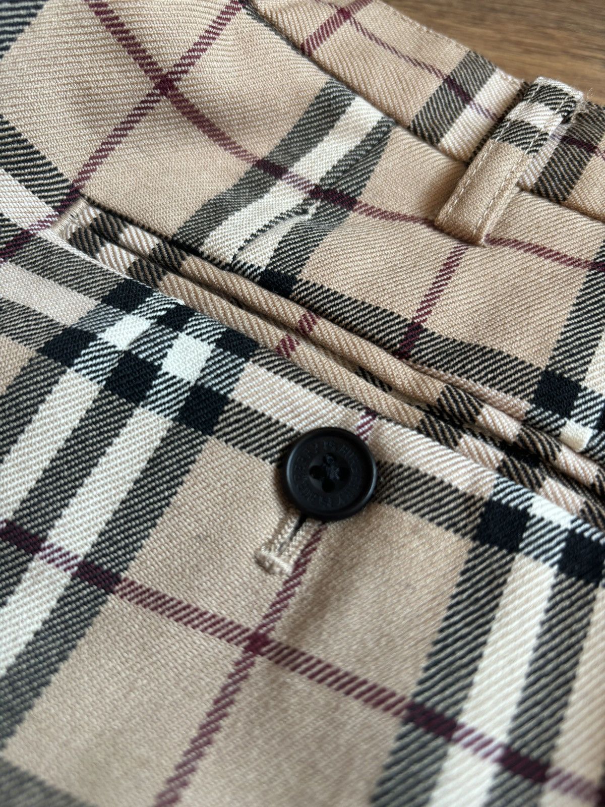 Burberry × Japanese Brand × Vintage Vintage Burberry Black Label Nova Check Pants Rare Size US 30 / EU 46 - 5 Thumbnail