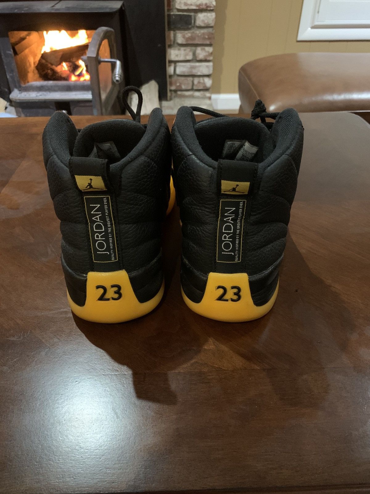 Jordan Brand Jordan 12 Retro University Gold/Black Size US 10.5 / EU 43-44 - 3 Thumbnail