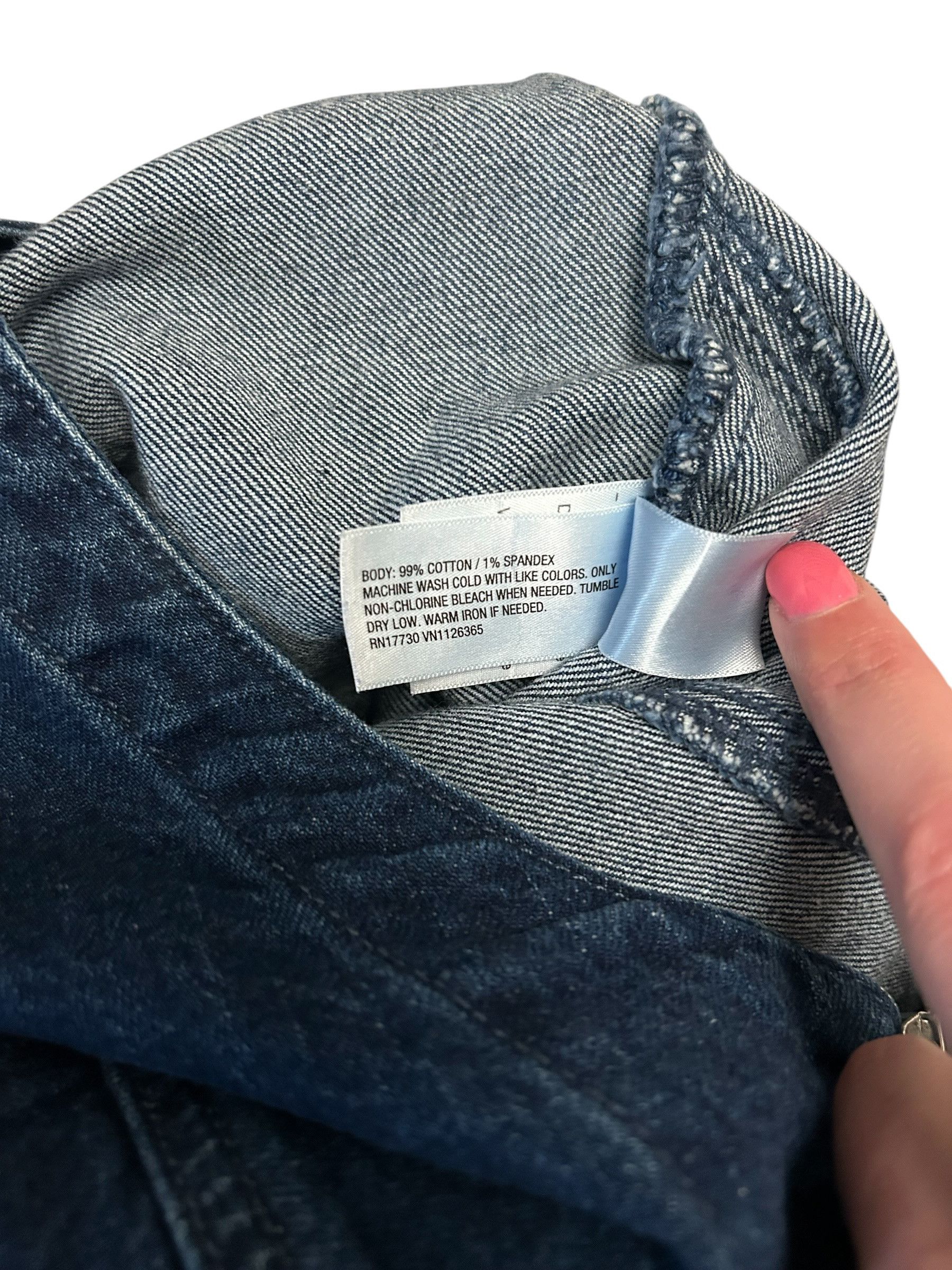Other Universal Thread Women's Size 8 Tailored Denim Jean Jumpsuit Size 30" / US 8 / IT 44 - 5 Thumbnail