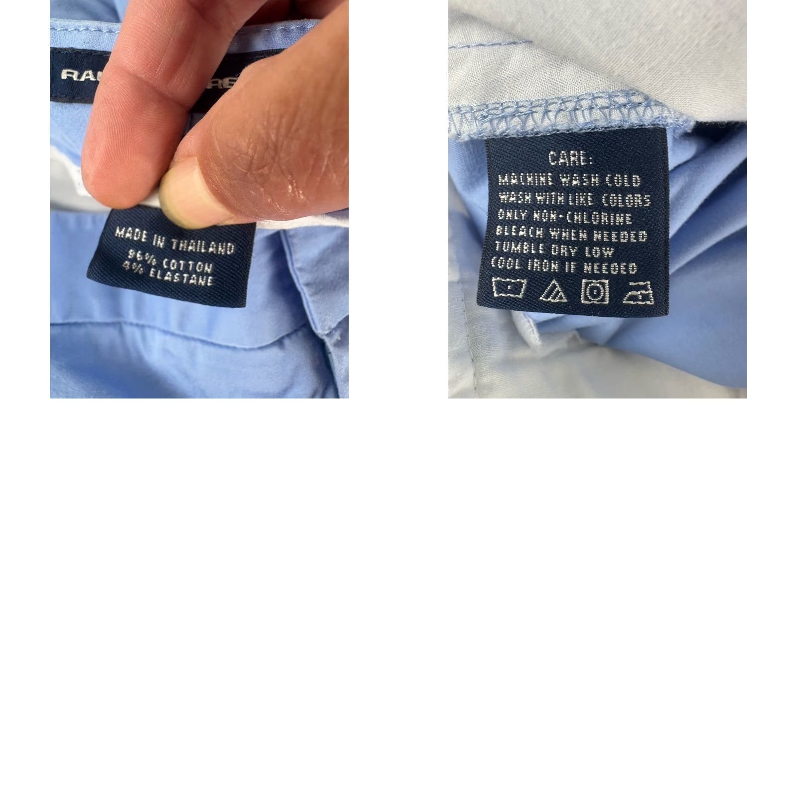 Ralph Lauren VINTAGE Ralph Lauren Golf Pants Womens Size 12 Cropped Twill Blue Casual Sports Size 34" / US 12 / IT 48 - 8 Thumbnail