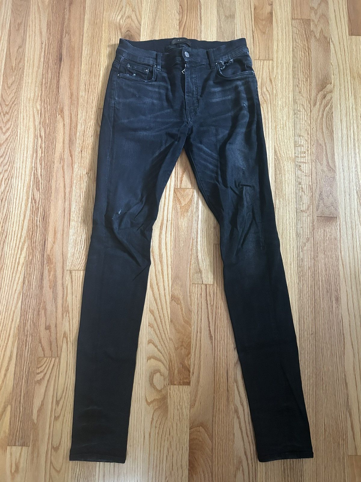 Amiri Black Amiri Jeans Denim Size US 32 / EU 48 - 1 Thumbnail