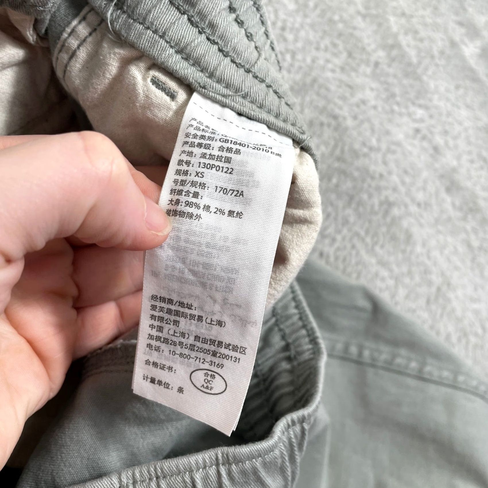 Abercrombie & Fitch VINTAGE? No. Size 26" / US 2 / IT 38 - 5 Thumbnail