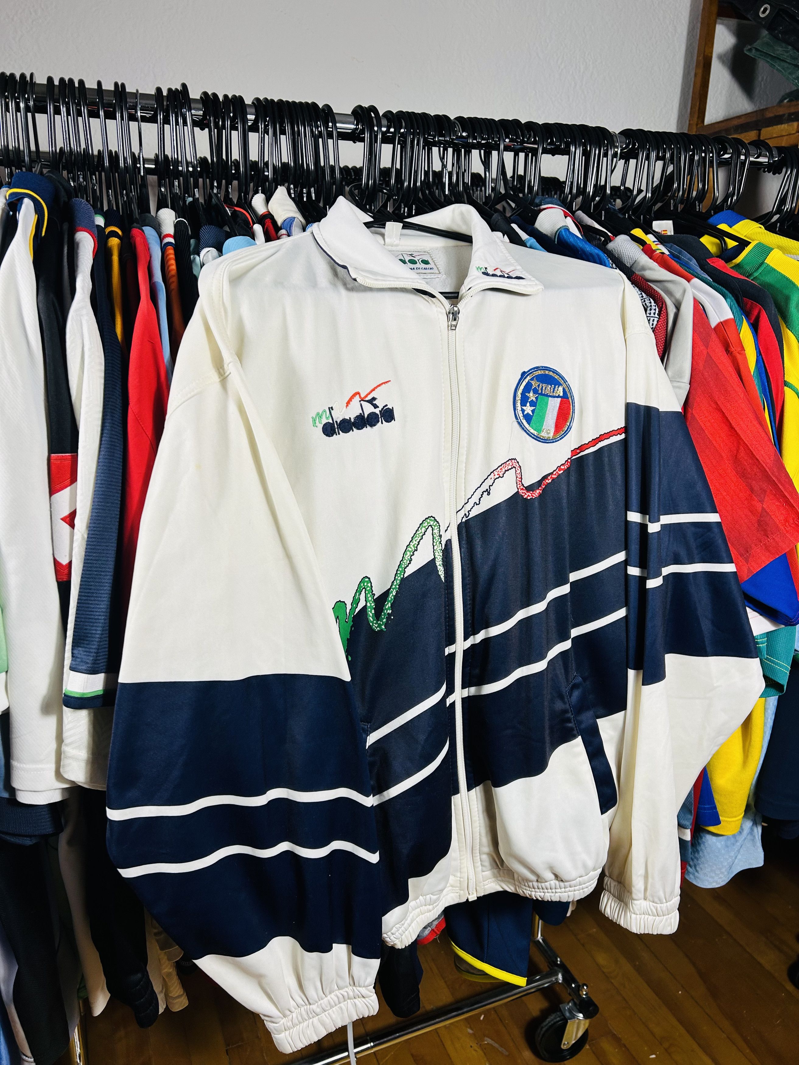 Diadora Italy 1992 Jacket Size US L / EU 52-54 / 3 - 1 Thumbnail