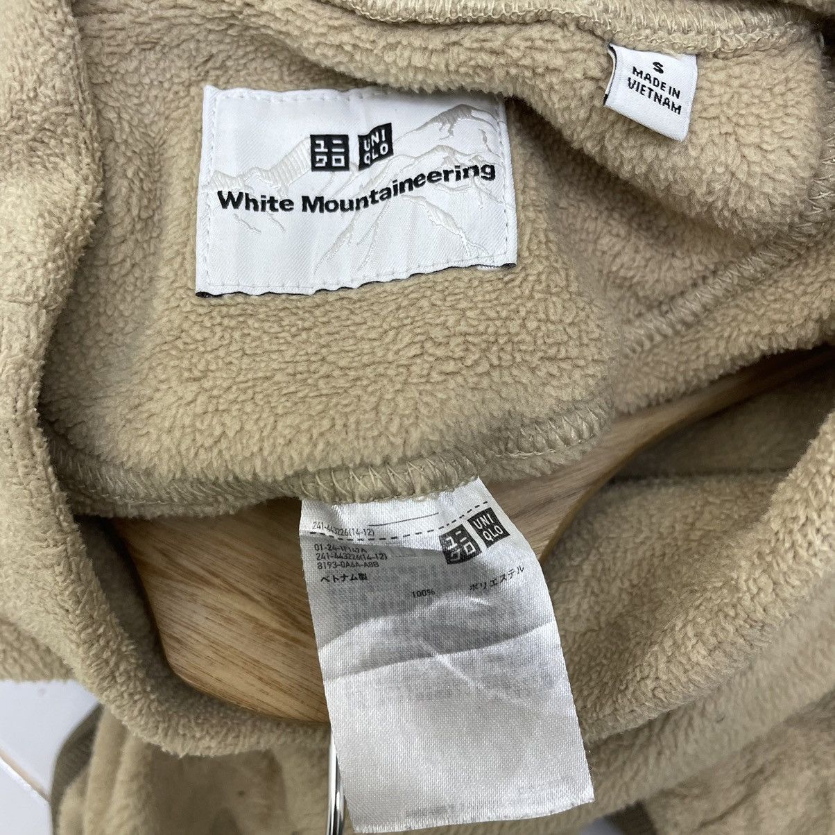 White Mountaineering White Moutaineering Fleece Jacket Size US S / EU 44-46 / 1 - 3 Thumbnail