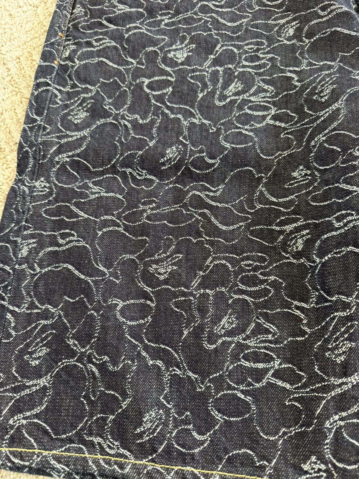 Bape Bape Denim Shorts Size US 32 / EU 48 - 3 Thumbnail