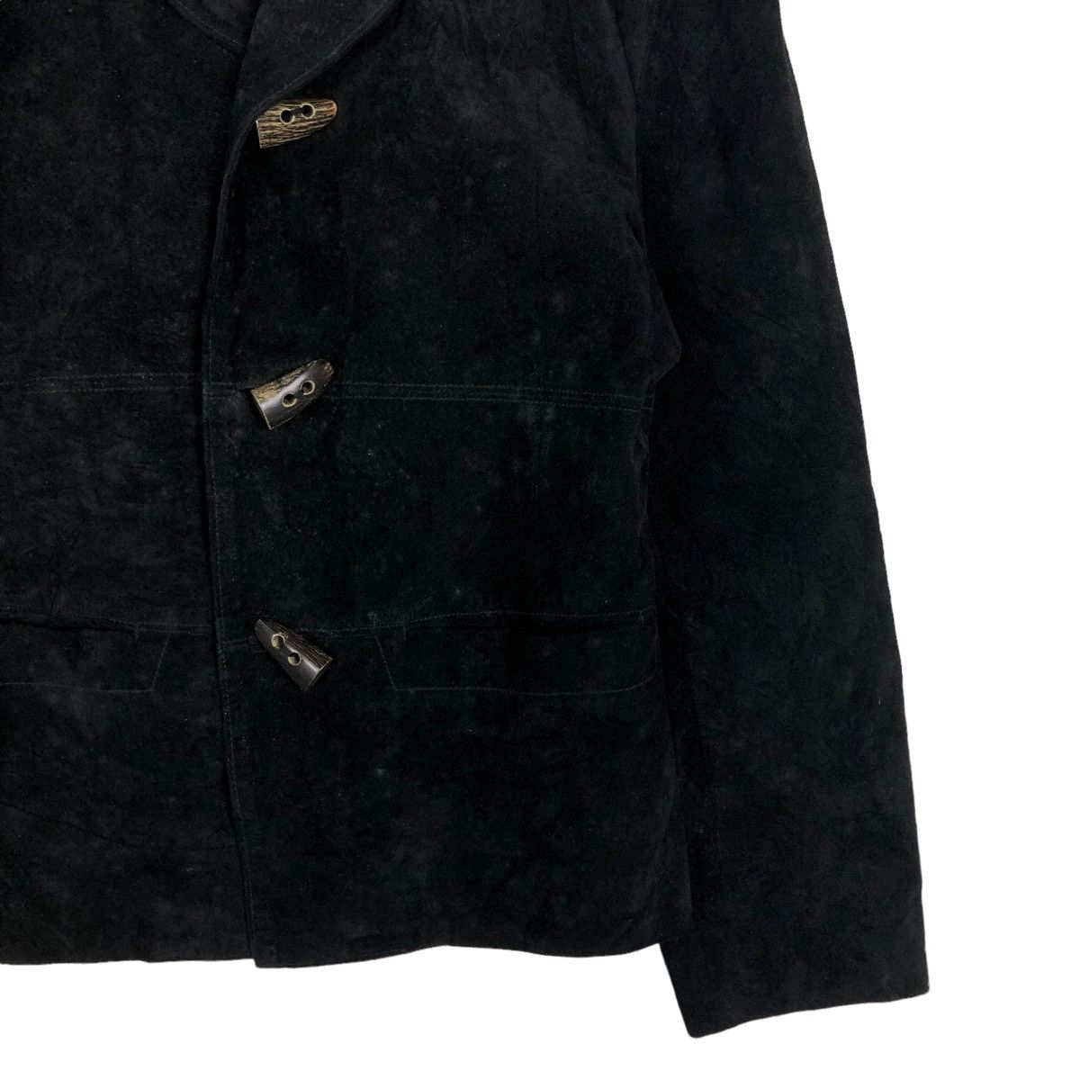 Yohji Yamamoto 🔥ARCHIEVE PIG SKINS GENUINE LEATHER JACKET WORK SHOP JAPAN Size US S / EU 44-46 / 1 - 6 Thumbnail