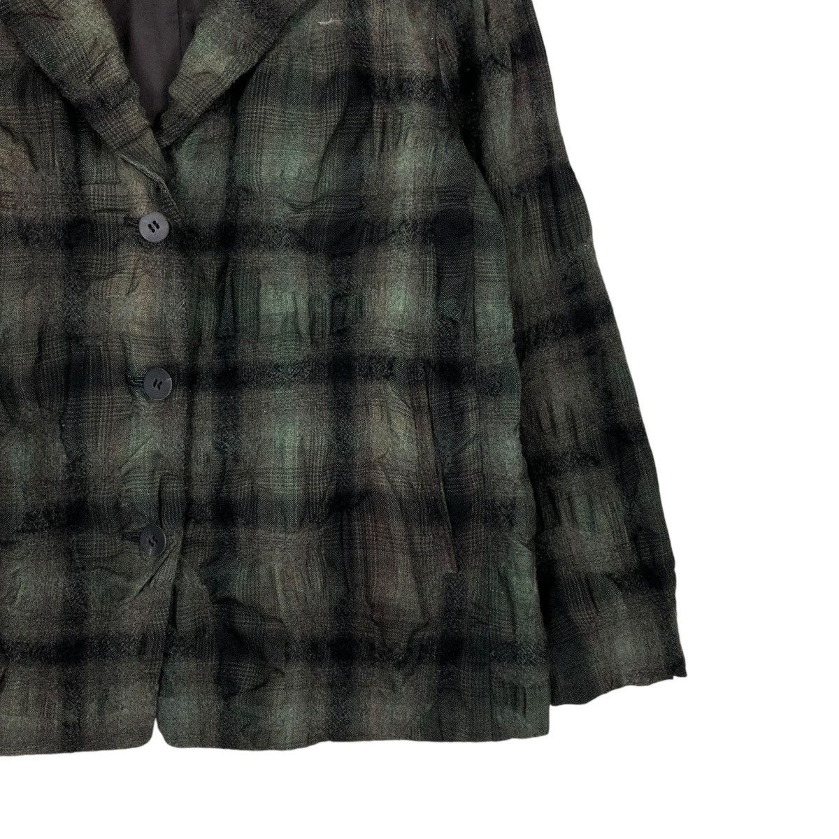 Issey Miyake VINTAGE HYBRID JACKET ISSEY MIYAKE HEART HAAT TARTAN DESIGN Size US M / EU 48-50 / 2 - 7 Thumbnail