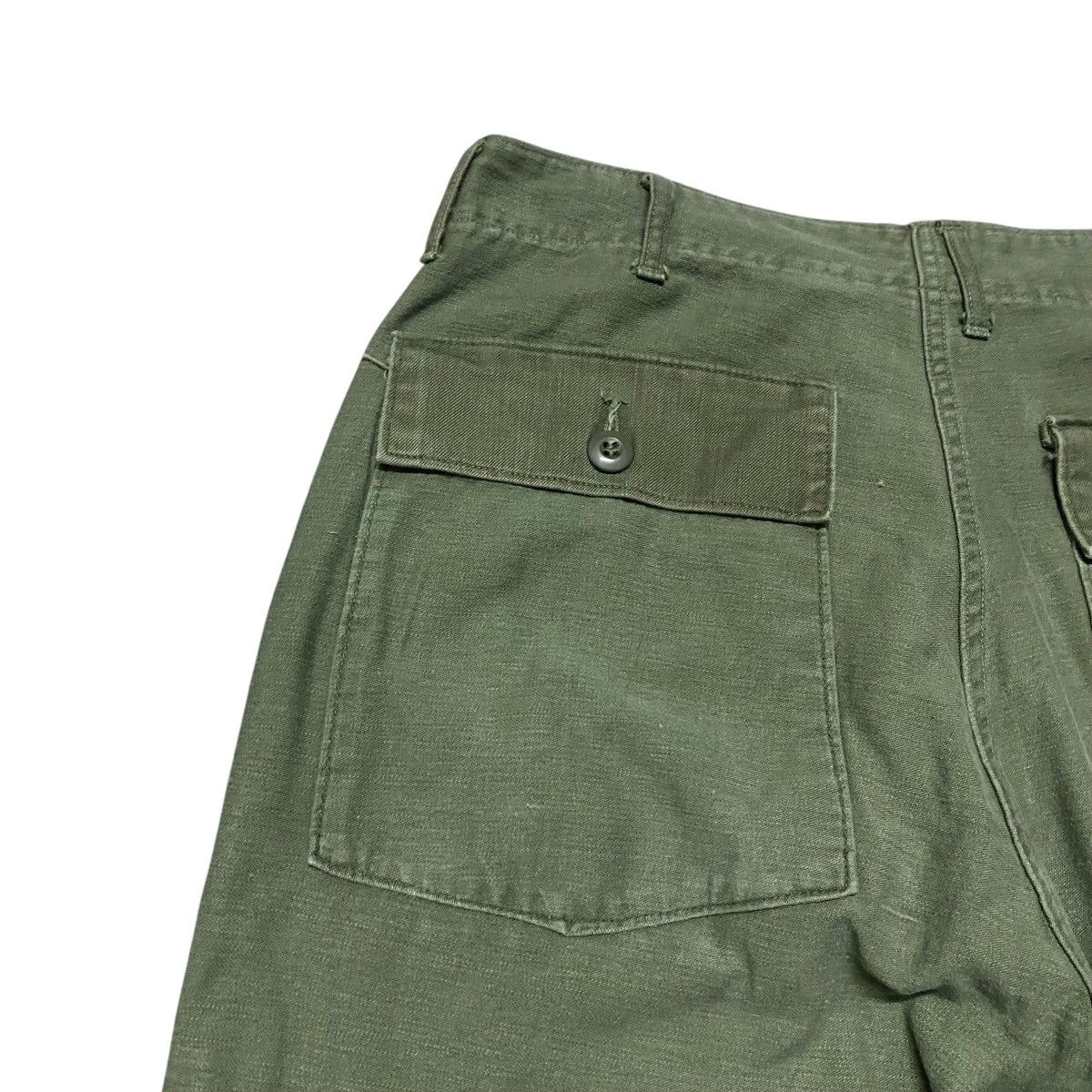 Vintage Vintage OG-107 Sateen US Army Fatigue Pants Size 32" / US 10 / IT 46 - 10 Thumbnail