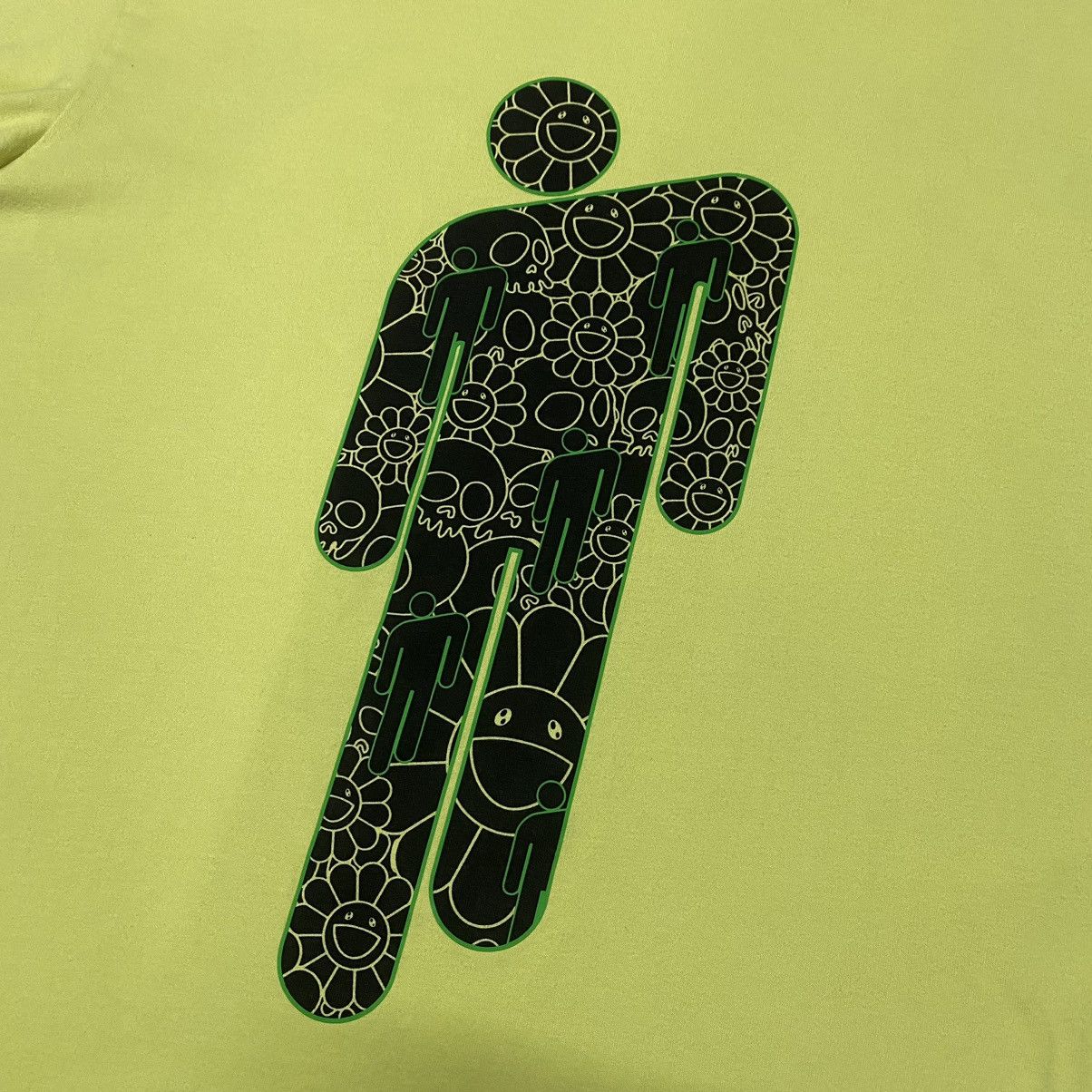 Billie Eilish × Japanese Brand × Takashi Murakami TAKASHI MURAKAMI X BILLIE EILISH COLLAB STREETWEAR T SHIRT Size US L / EU 52-54 / 3 - 4 Thumbnail
