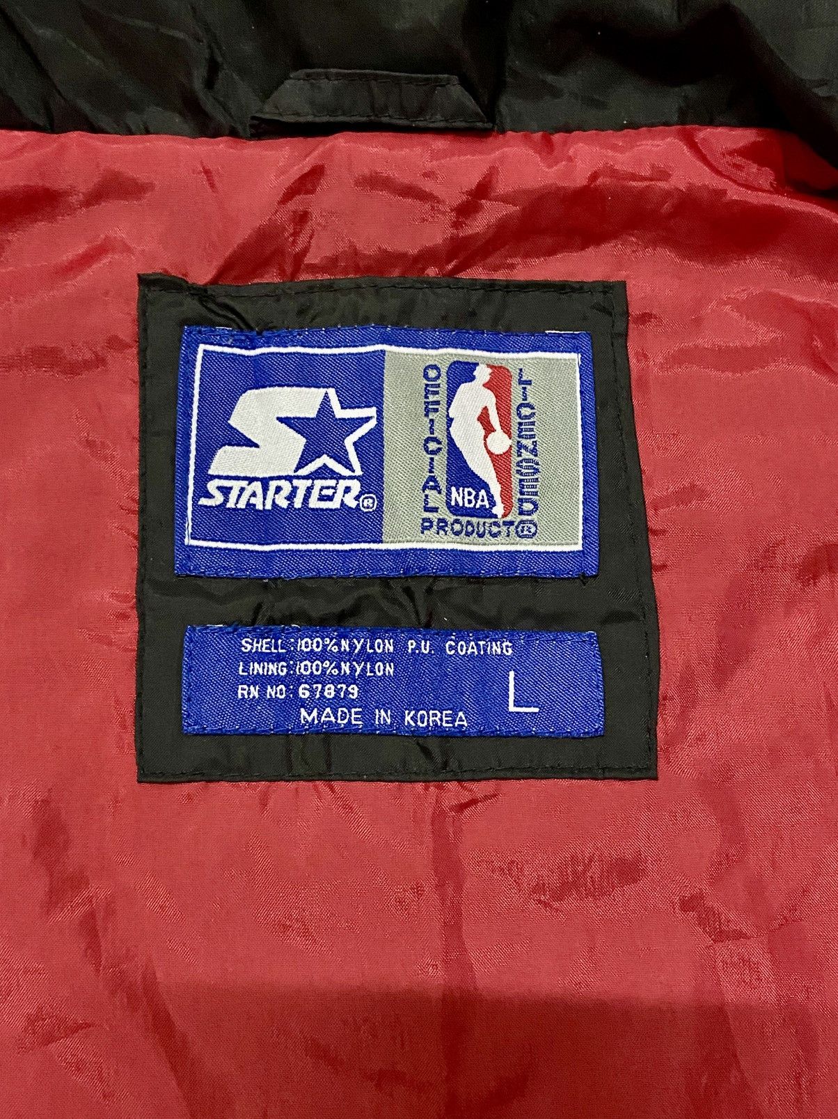 NBA × Vintage VINTAGE 90'S CHICAGO BULLS WINDBREAKER Size US L / EU 52-54 / 3 - 19 Thumbnail