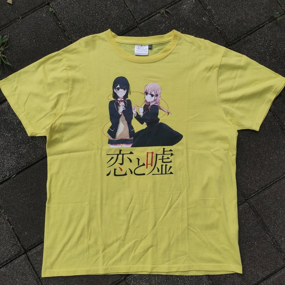 Anime Koi To Uso Anime Tee Size US L / EU 52-54 / 3 - 2 Thumbnail