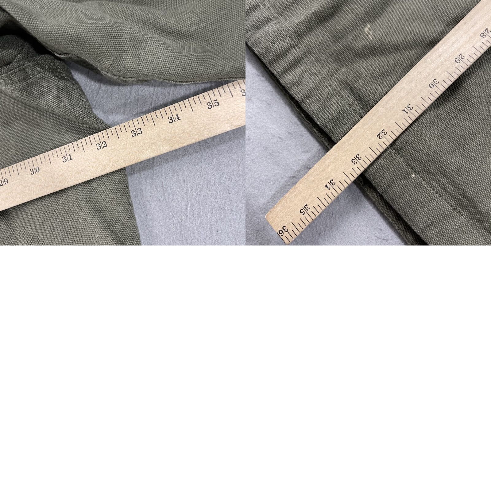 Vintage Duluth Jacket Mens 4XL Green Fire Hose Flannel Canvas Hooded Snap Shirt Size US XXL / EU 58 / 5 - 9 Thumbnail