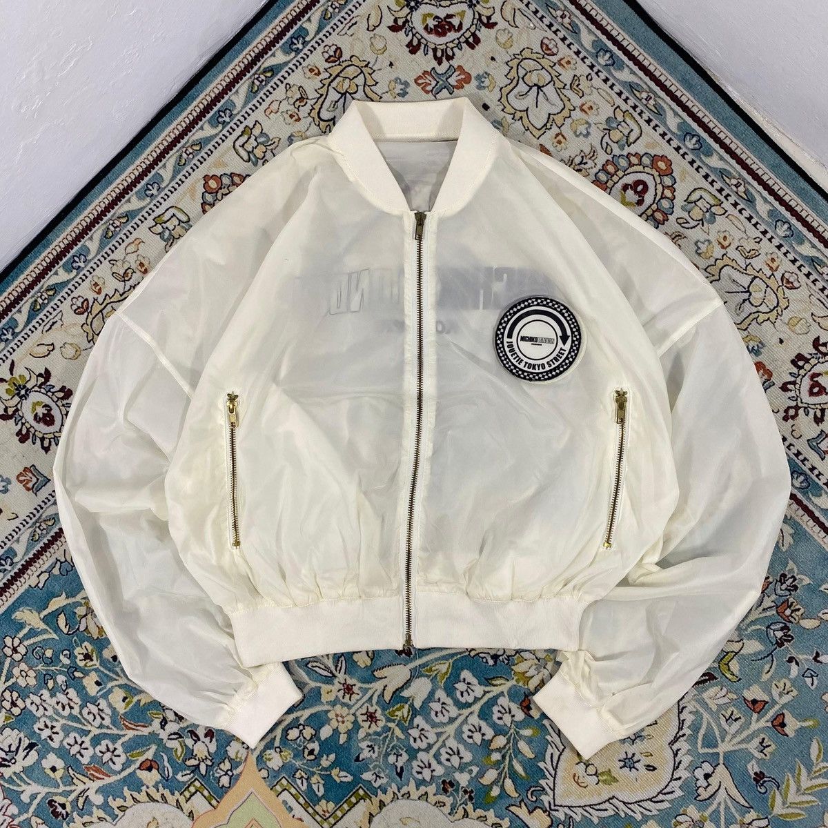 Japanese Brand × Michiko Koshino × Michiko Koshino London Michiko London Koshino x Jouetie Tokyo Bombers Croped Jacket Size US M / EU 48-50 / 2 - 2 Thumbnail