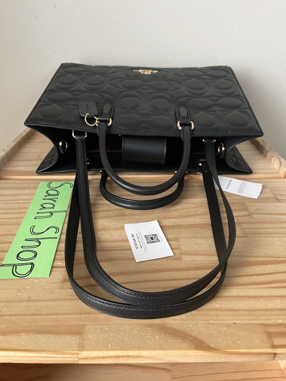 Coach Coach Maggie Tote In Signature Leather Size ONE SIZE - 7 Thumbnail