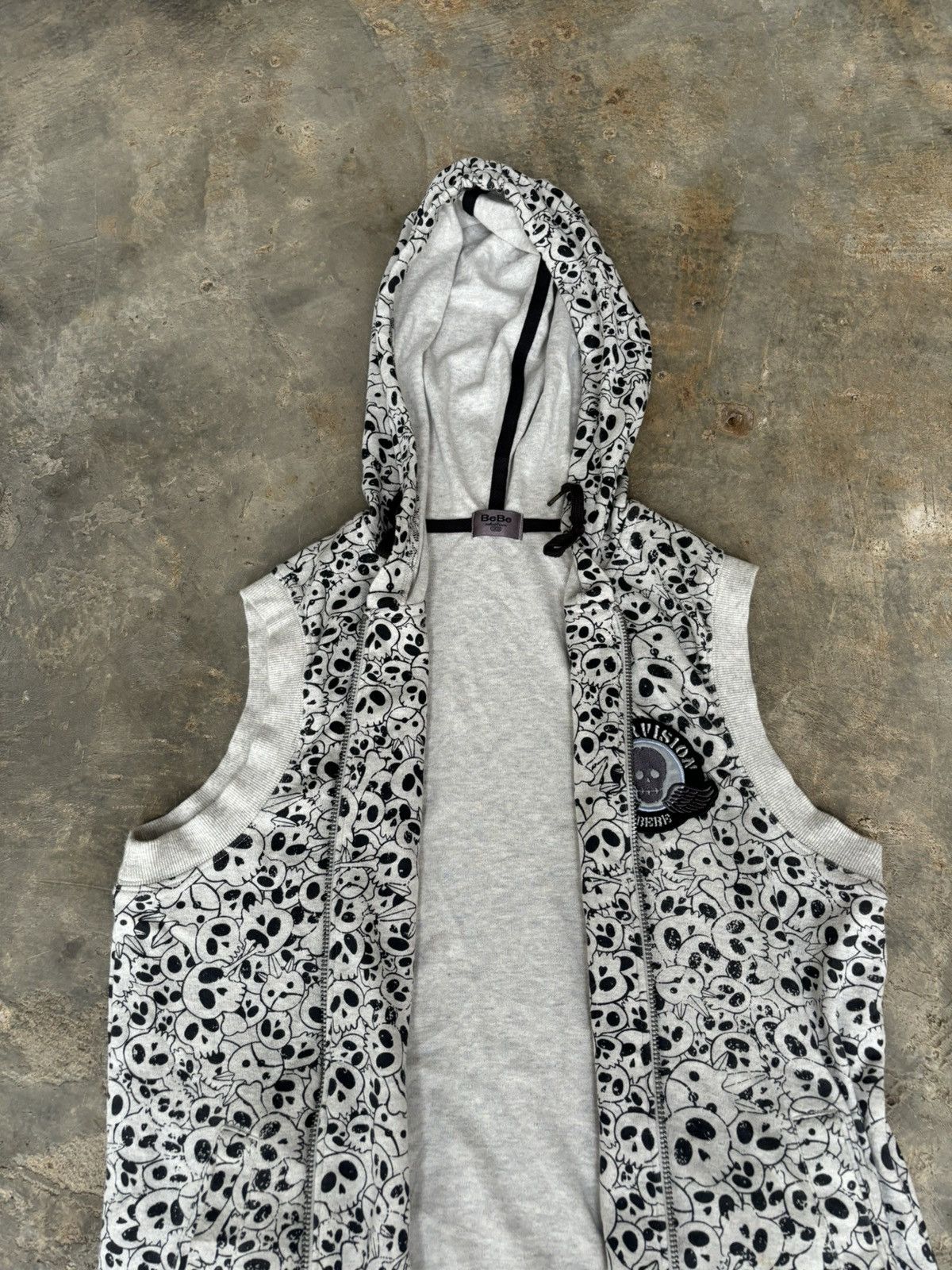 Hysteric Glamour Y2k Bebe Urban Casual Selection Skull Vest Hoodie Size US M / EU 48-50 / 2 - 7 Thumbnail