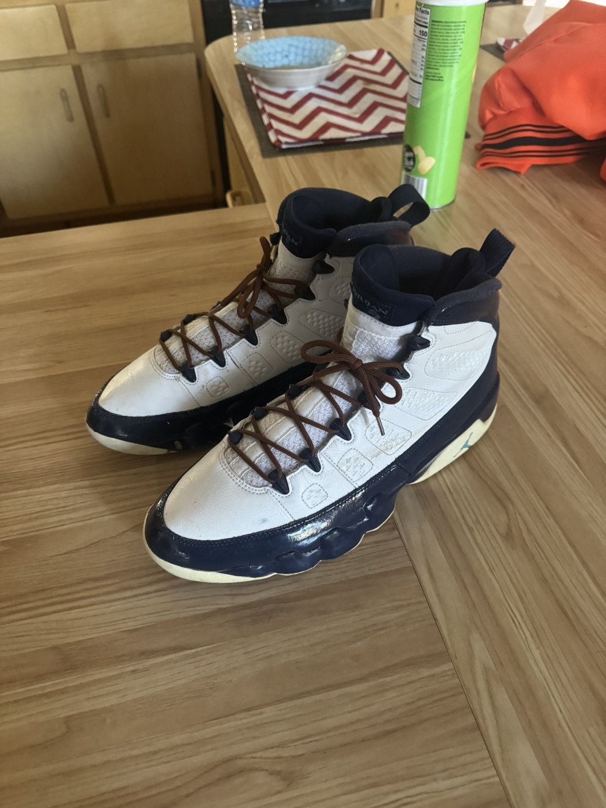 Jordan Brand Air Jordan 9 UNC 2019 Size US 11 / EU 44 - 2 Thumbnail