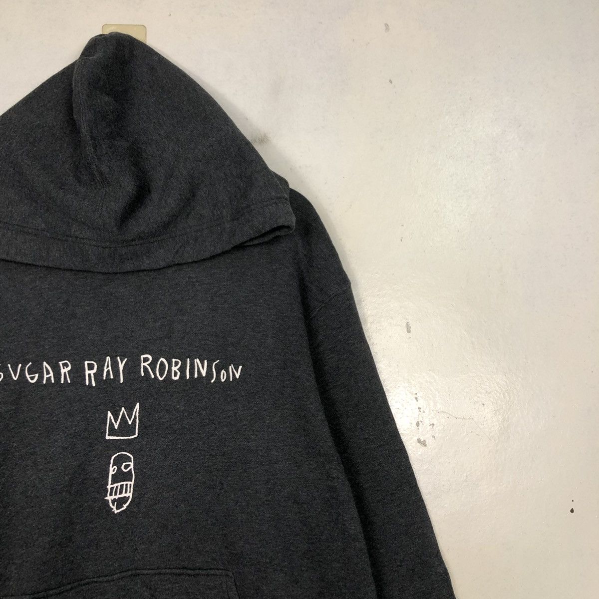 Jean-Michel Basquiat 📌Hoodie Pull Over Jean Michel Basquats Big Logo Size US M / EU 48-50 / 2 - 8 Thumbnail