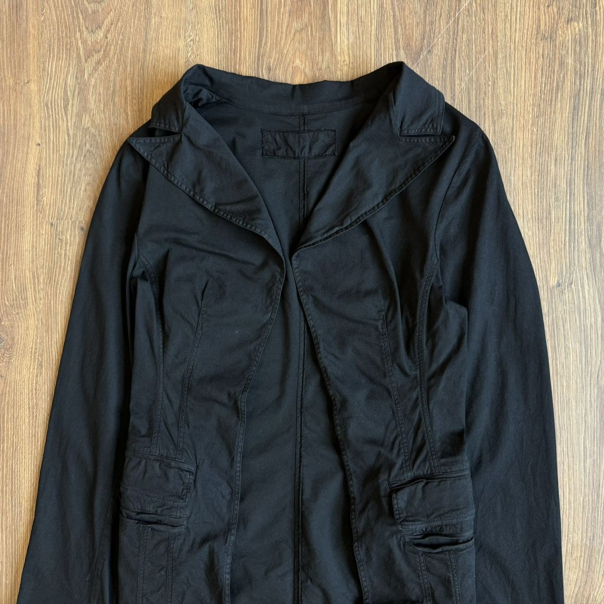Rundholz Rundholz Black Label Robe Coat Asymmetric Jacket Gothic Size L / US 10 / IT 46 - 2 Thumbnail