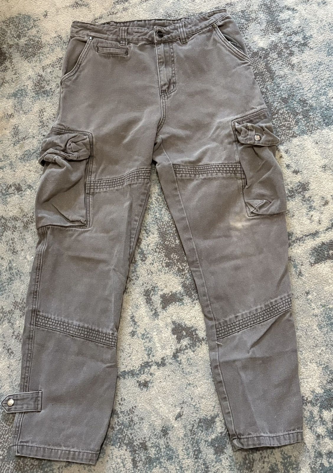 Cole Henry Gray Cargo Pants Size US 32 / EU 48 - 1 Preview