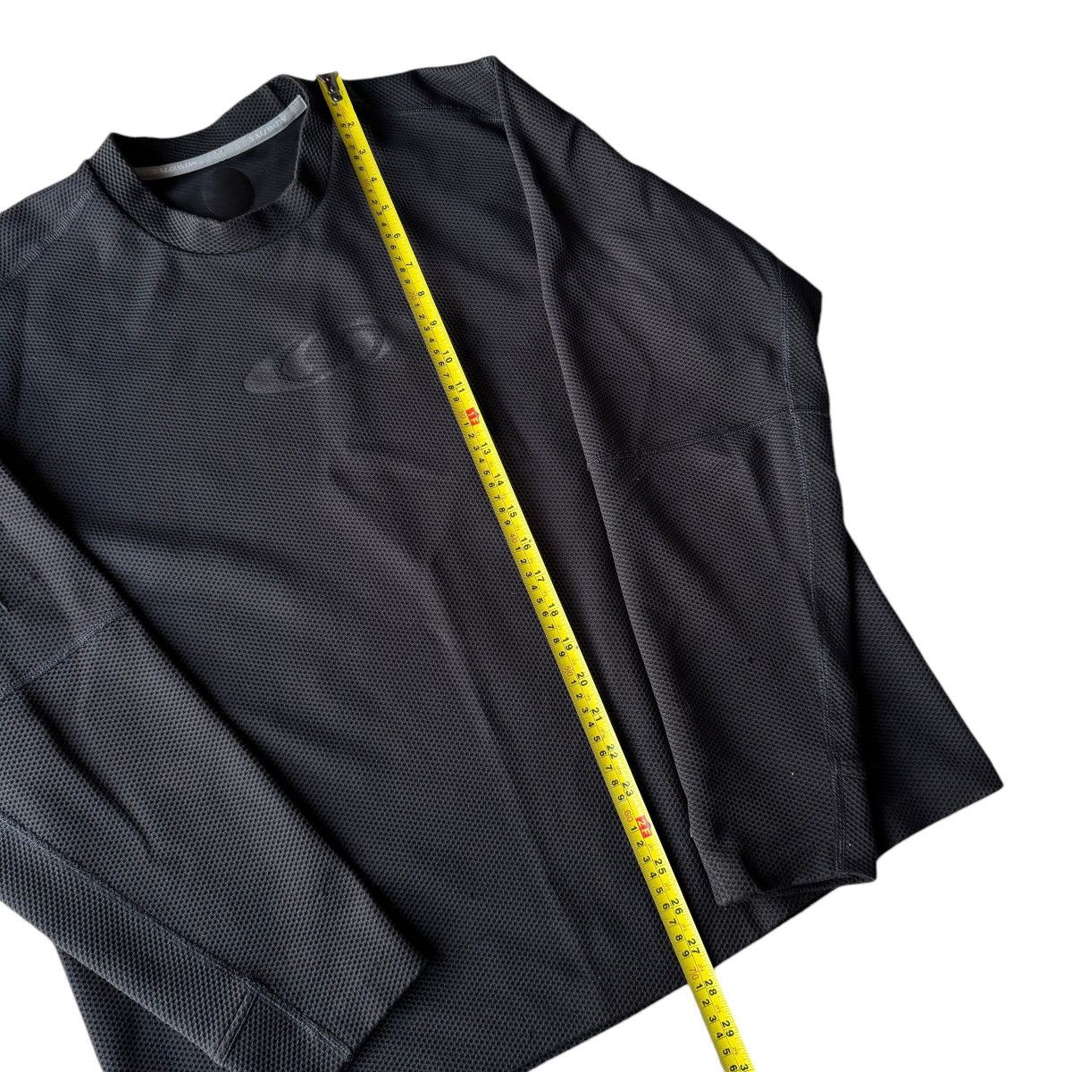 Hi Tec × Oakley × Salomon 2002 Salomon Moto Mesh Black Tech Thermal Vintage Pullover Size US L / EU 52-54 / 3 - 5 Thumbnail