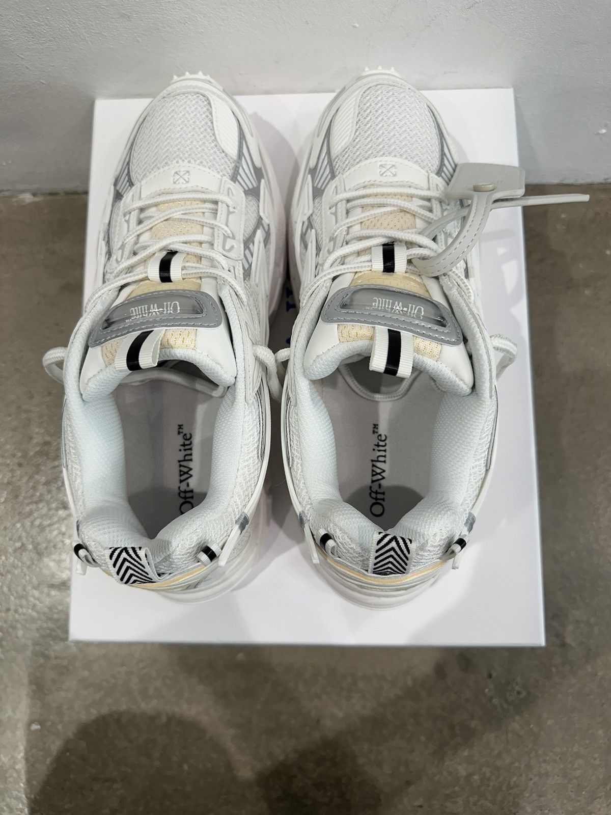 Off-White OFF-WHITE - Be Right Back Sneakers White Size US 9 / EU 42 - 7 Thumbnail