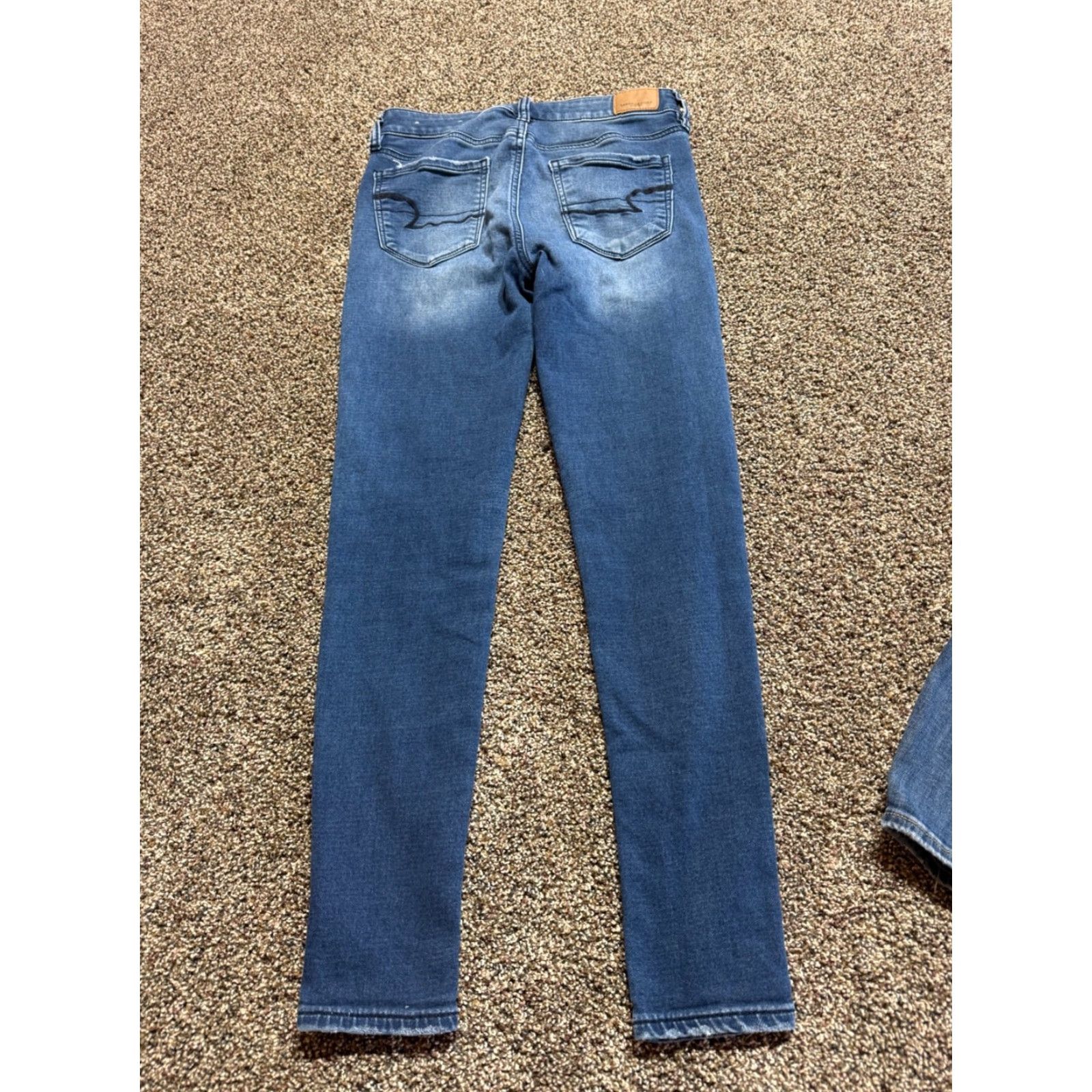 American Eagle Outfitters American Eagle Jeans Women's Size 4 Blue Denim Jegging Skinny Lot Of 2 Size 27" / US 4 / IT 40 - 6 Thumbnail