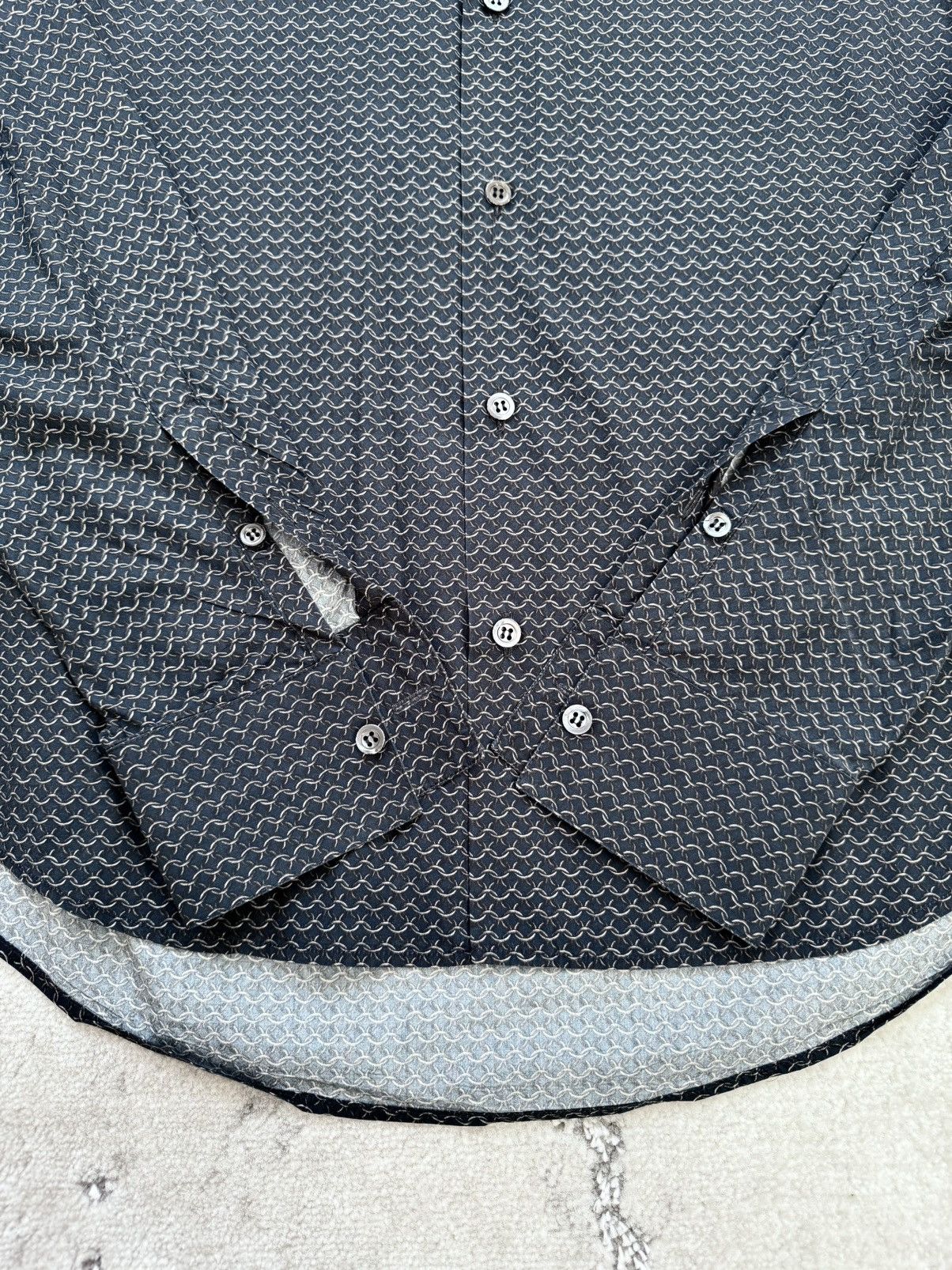 Alexander McQueen A/W 2010 Chain Mail Print Shirt Size US S / EU 44-46 / 1 - 5 Thumbnail