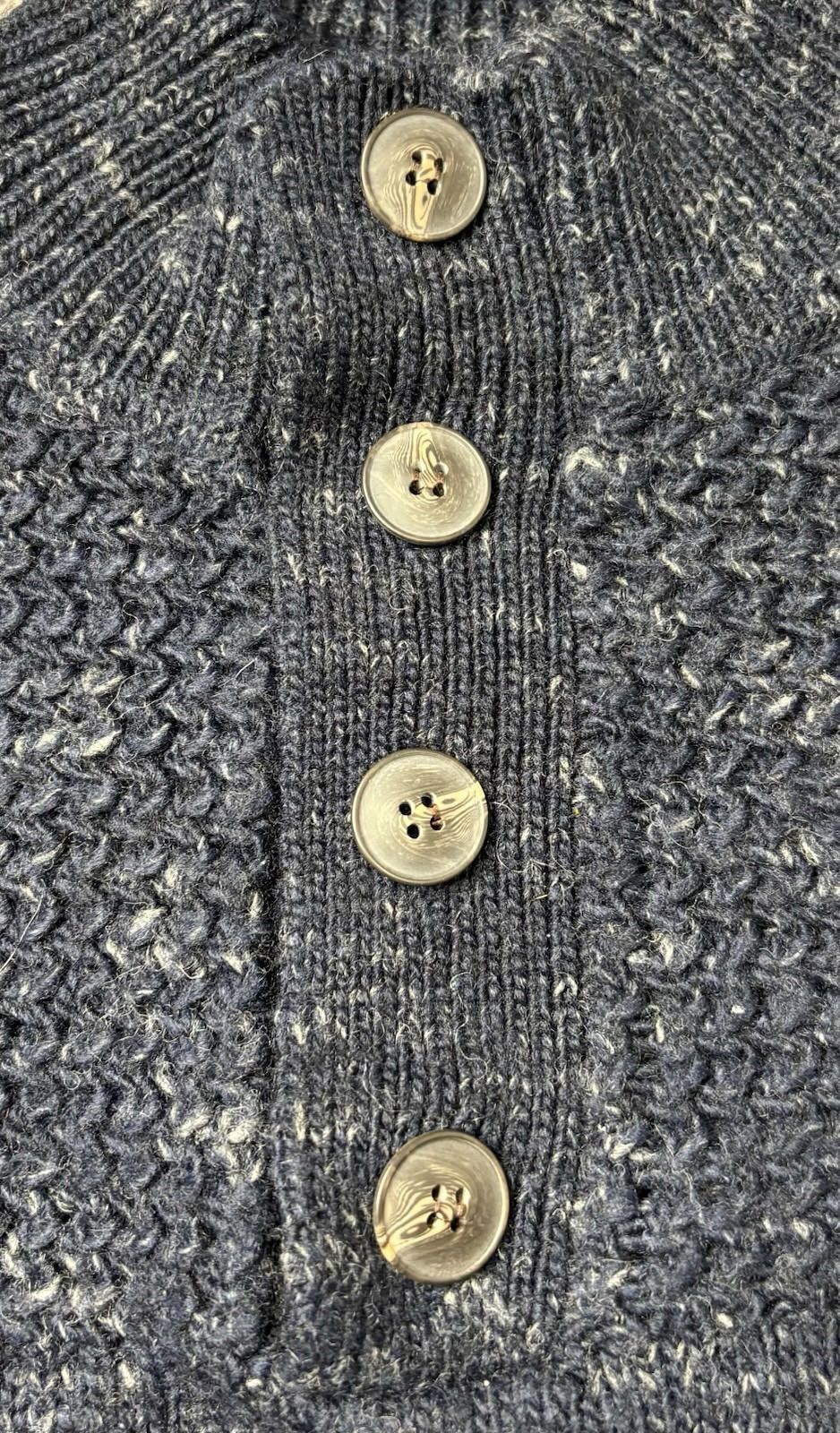 Paolo Mondo Paolo Mondo Sweater Men's Medium Wool Blend Henley Italy Size US M / EU 48-50 / 2 - 5 Thumbnail