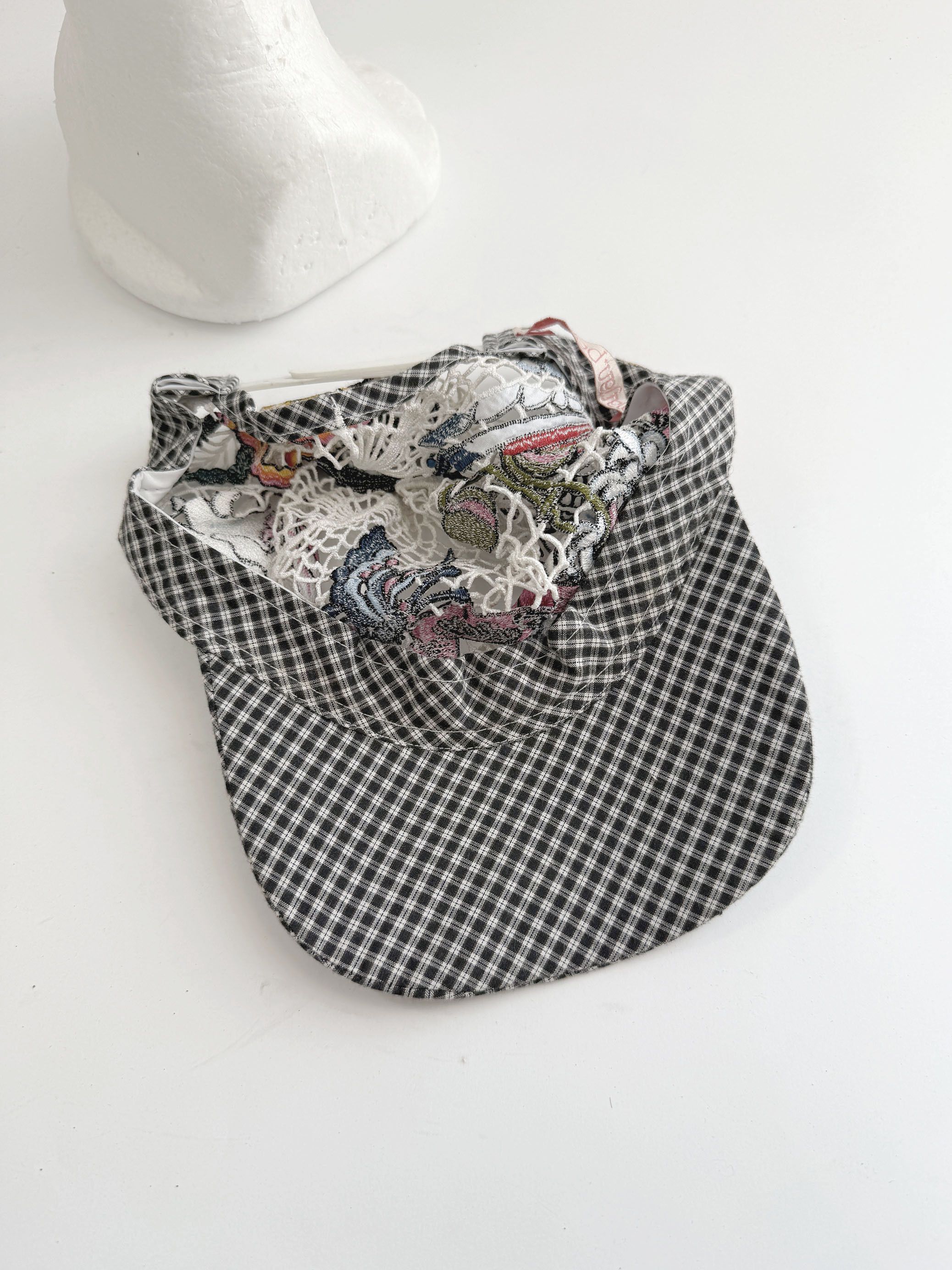 Marjan Pejoski 00s Vintage Marjan Pejoski crochet embroidery cap : hat Size ONE SIZE - 4 Thumbnail