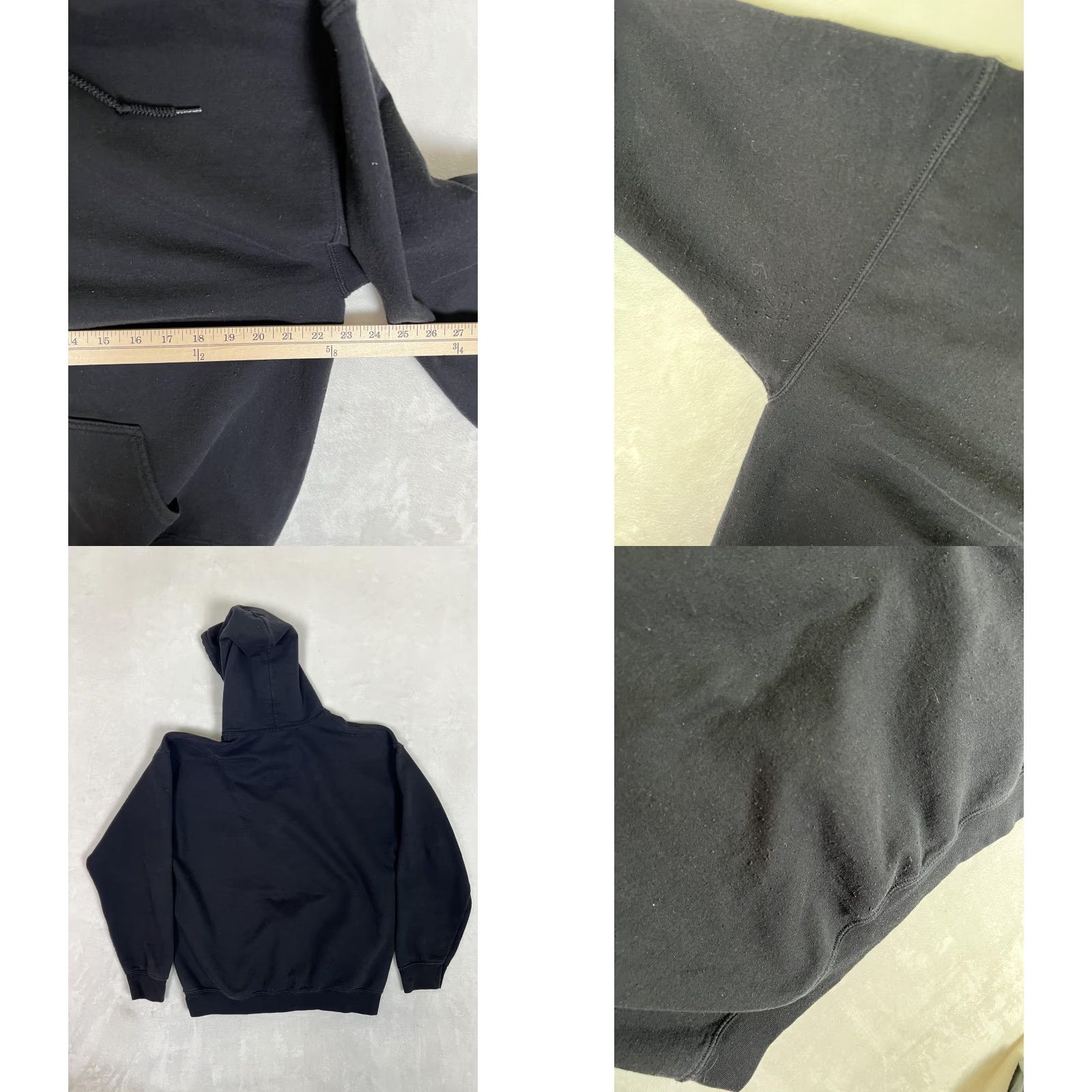 Golf Wang GOLF Hoodie Mens L Black Embroidered Logo Pullover Graphic Print Pocket Crew Neck Size US L / EU 52-54 / 3 - 8 Thumbnail