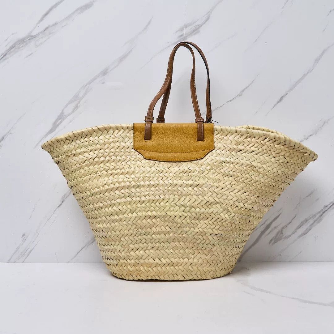 Furla Furla Woven Leather Trim Tote Bag Size ONE SIZE - 2 Thumbnail