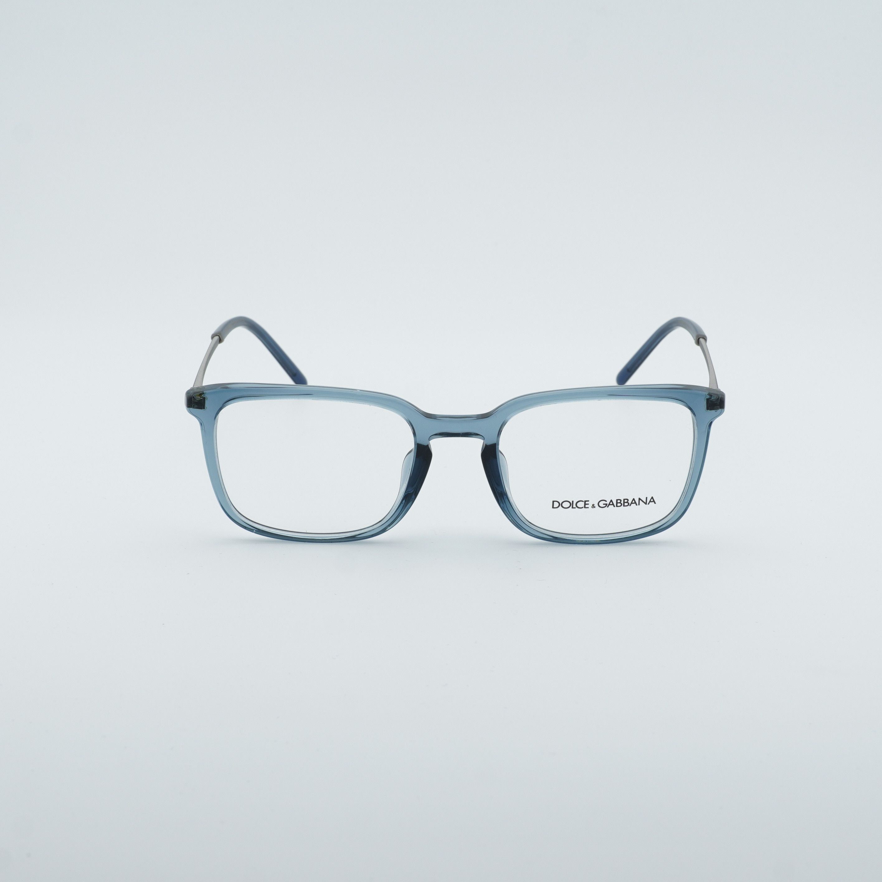 Dolce & Gabbana Dolce & Gabbana DG3349F 3040 Eyeglasses Rectangle Blue Size ONE SIZE - 3 Thumbnail
