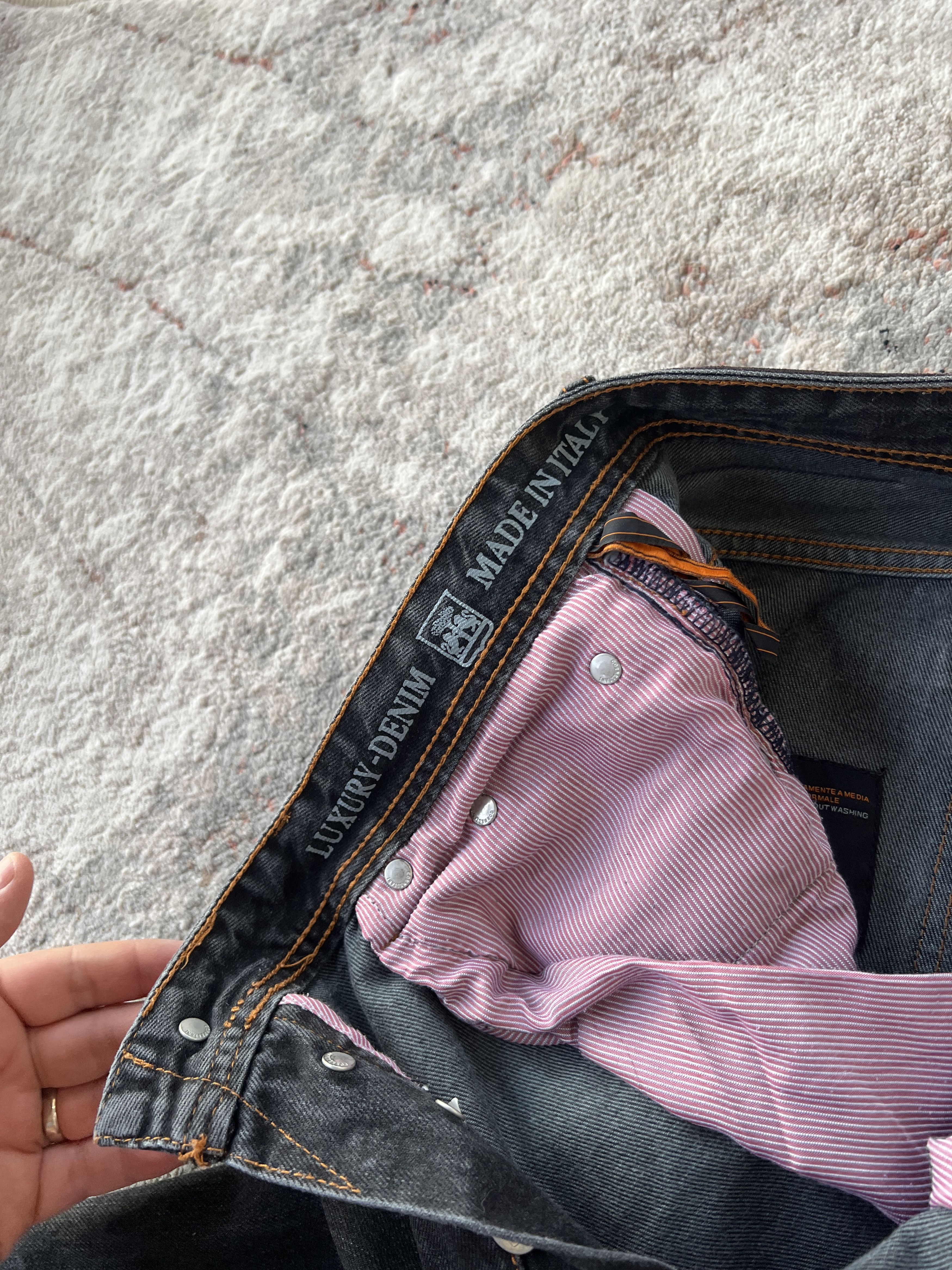Corneliani Corneliani Y5P Luxury Denim Jeans Size US 33 - 7 Thumbnail