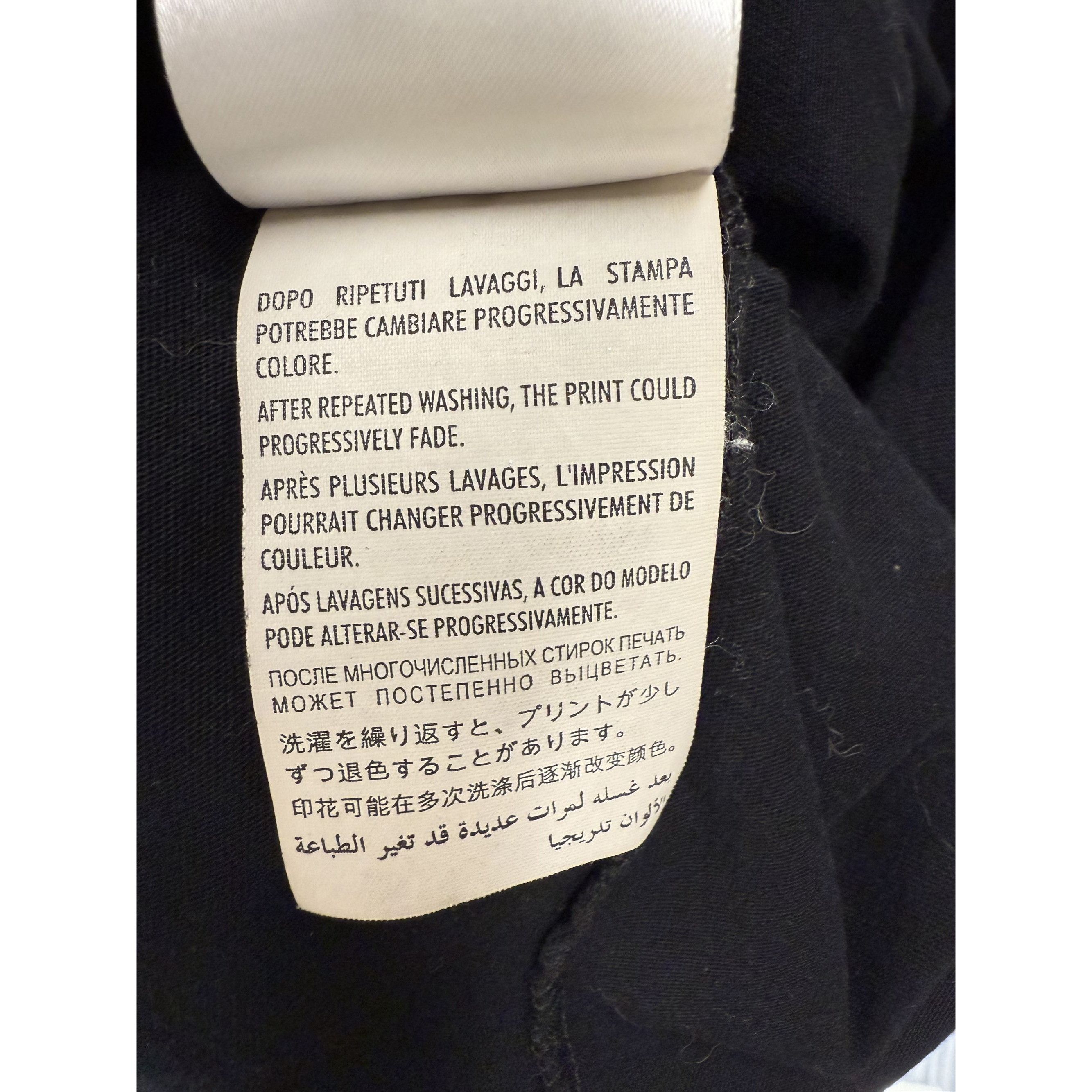 Gucci Gucci Boutique Black Cotton T-Shirt Made In Italy Unisex Cas Size XS / US 0-2 / IT 36-38 - 8 Thumbnail