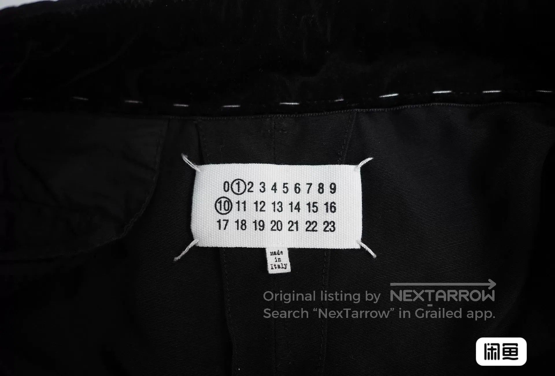 Maison Margiela maison margiela black drawstring casual pants. Size US 38 / EU 54 - 7 Thumbnail
