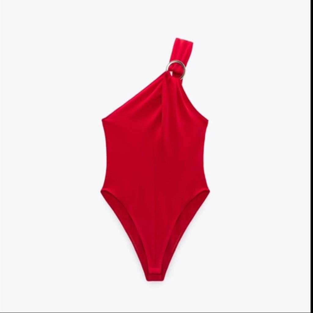 Zara Zara Ring Trim Cross Strap Bodysuit Size L Size L / US 10 / IT 46 - 3 Thumbnail