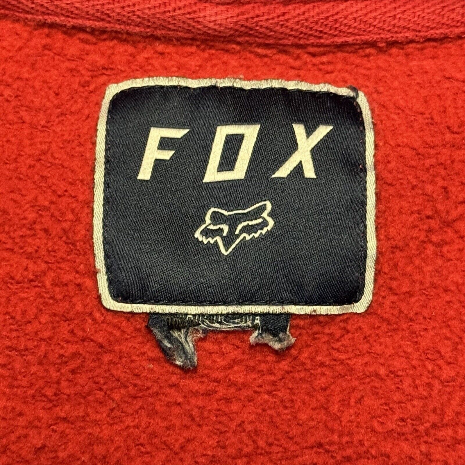 Fox Racing Fox Racing Hoodie Mens Large L Red Pullover Hoodie Size US L / EU 52-54 / 3 - 11 Thumbnail