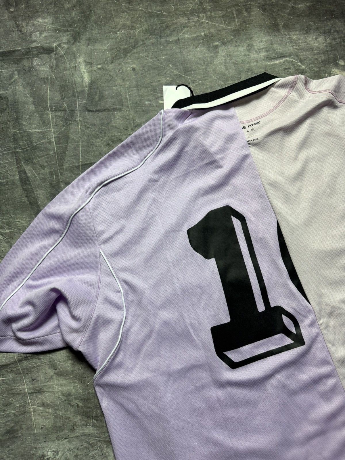 Martine Rose Martine Rose Half and Half Football Top in Pink Size US L / EU 52-54 / 3 - 6 Thumbnail