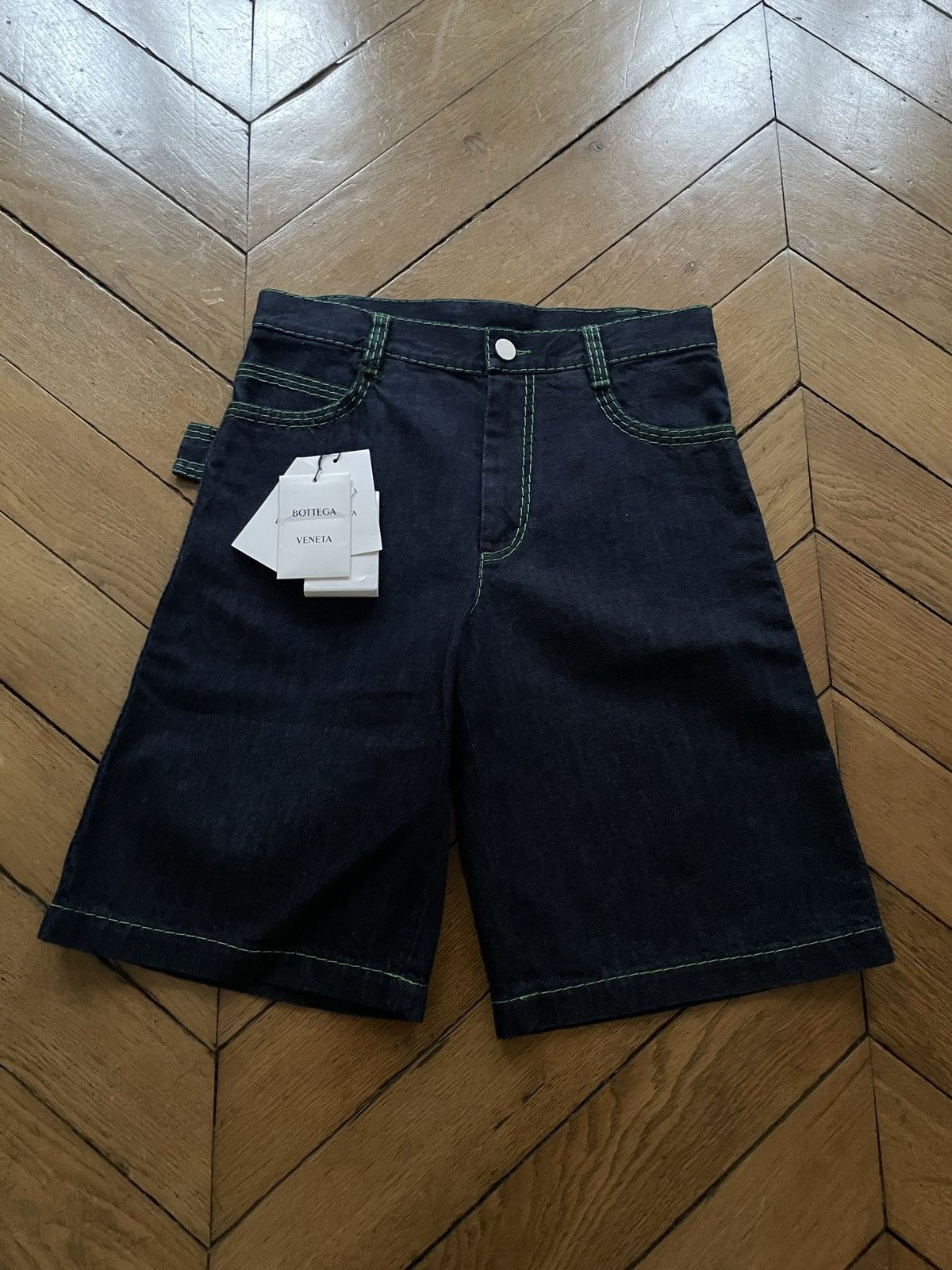 Bottega Veneta SS21 Bottega Veneta Carpenter Denim Shorts | Grailed