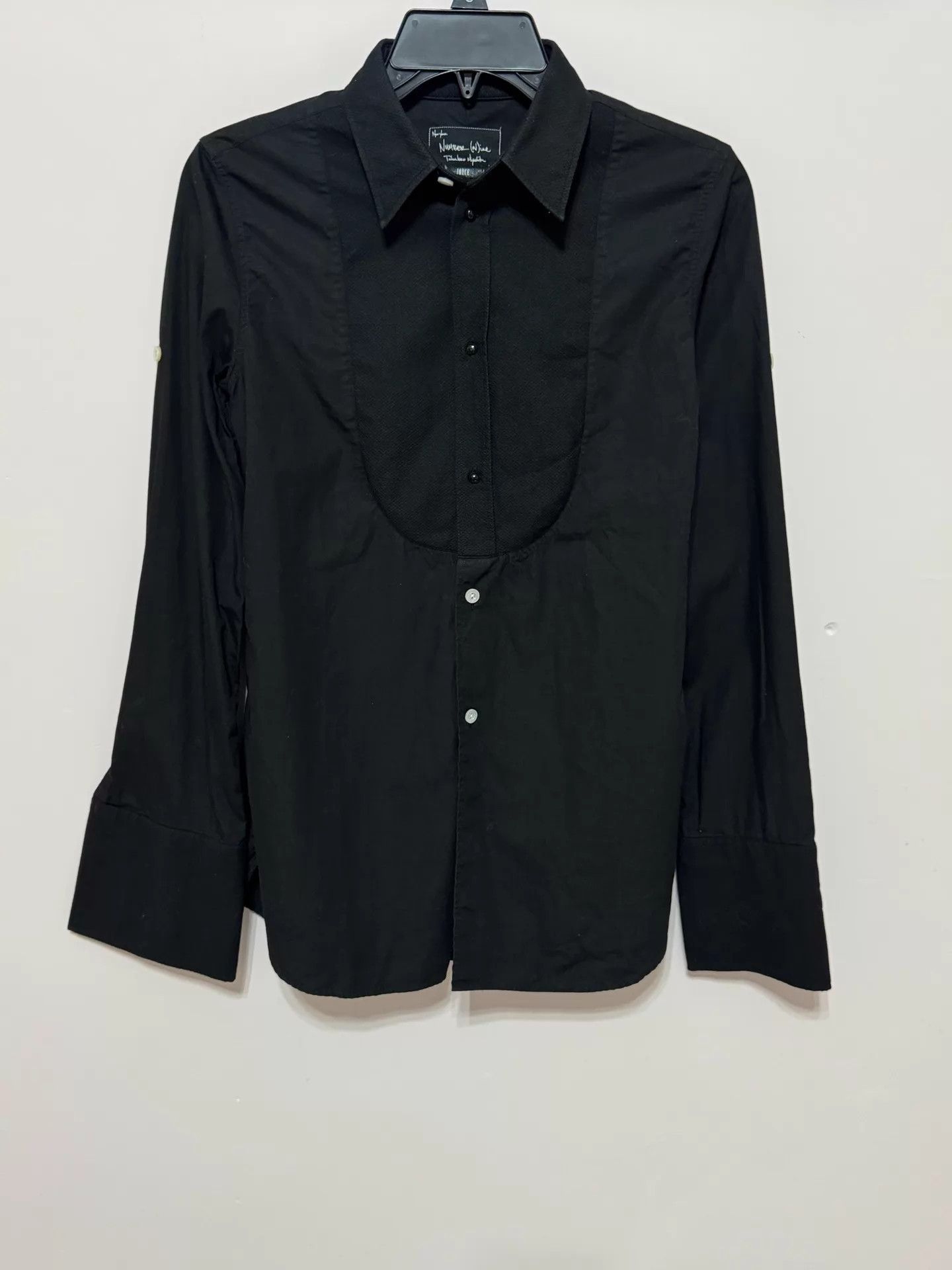 Number (N)ine Number (N)ine 07ss 'about a boy' black shirt size 0 Size US XS / EU 42 / 0 - 2 Thumbnail
