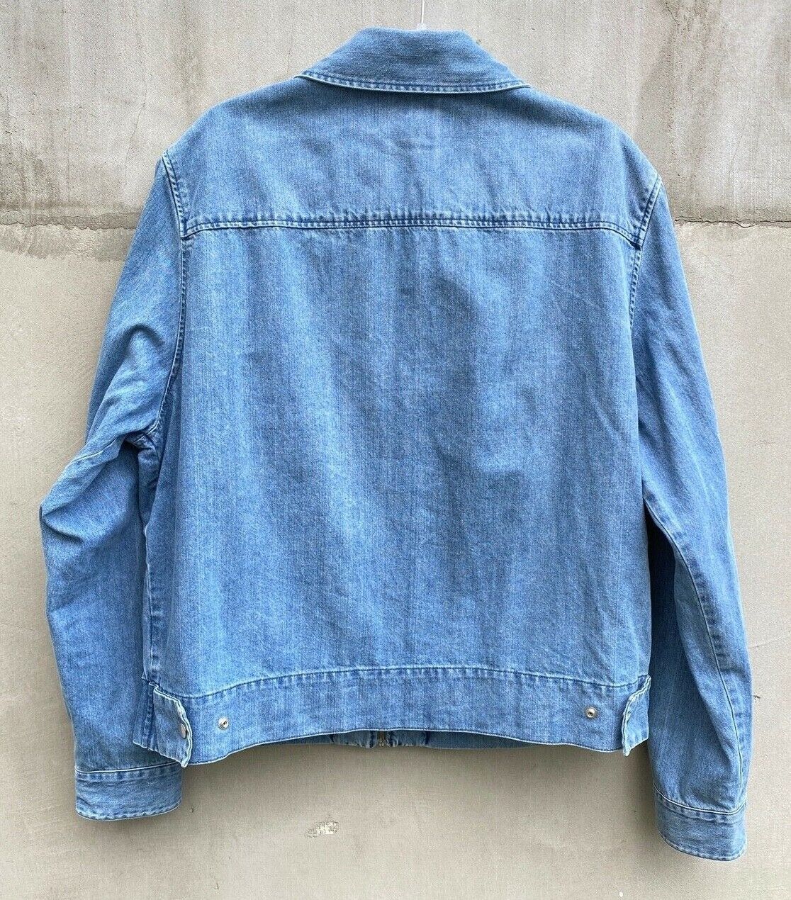 H&M H&M STUDIO S/S16 blue denim jacket Size US XL / EU 56 / 4 - 2 Thumbnail