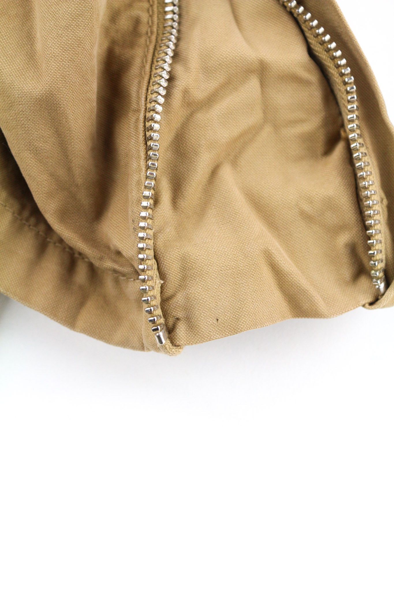 Nudie Jeans MICK S Brown Patch Zipper Unlined Logo Jacket 80736 Size US S / EU 44-46 / 1 - 8 Thumbnail