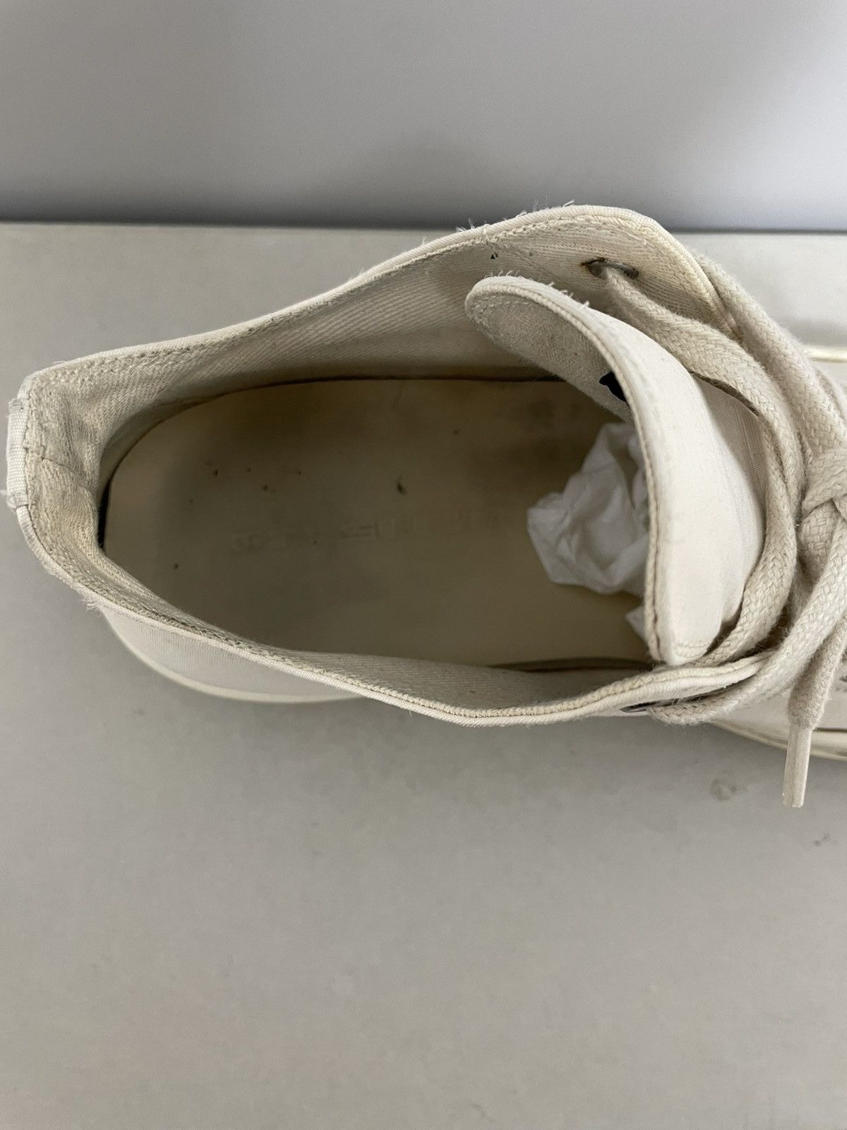 Rick Owens Rick Owens Ramones low white Size US 9 / EU 42 - 6 Thumbnail