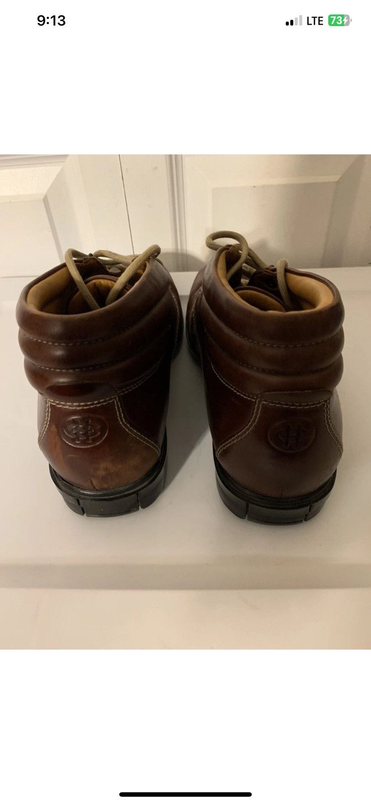 Cole Haan Cole haan mens sz 9M hiking boots shoes leather Size US 9 / EU 42 - 12 Thumbnail